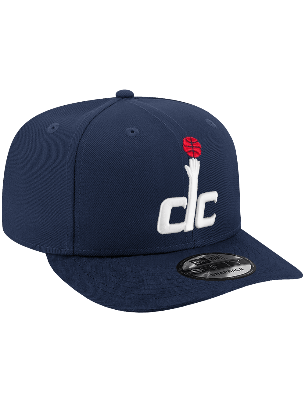 New Era Caps OSFA Washington Wizards New Era NBA Team 9FIFTY Pre-Curved Snapback Hat - Navy