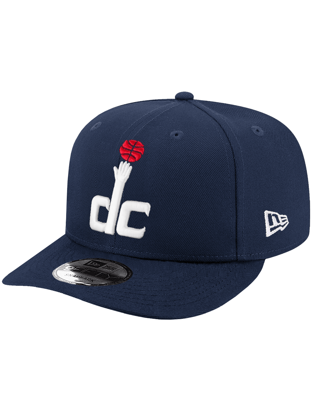 New Era Caps OSFA Washington Wizards New Era NBA Team 9FIFTY Pre-Curved Snapback Hat - Navy