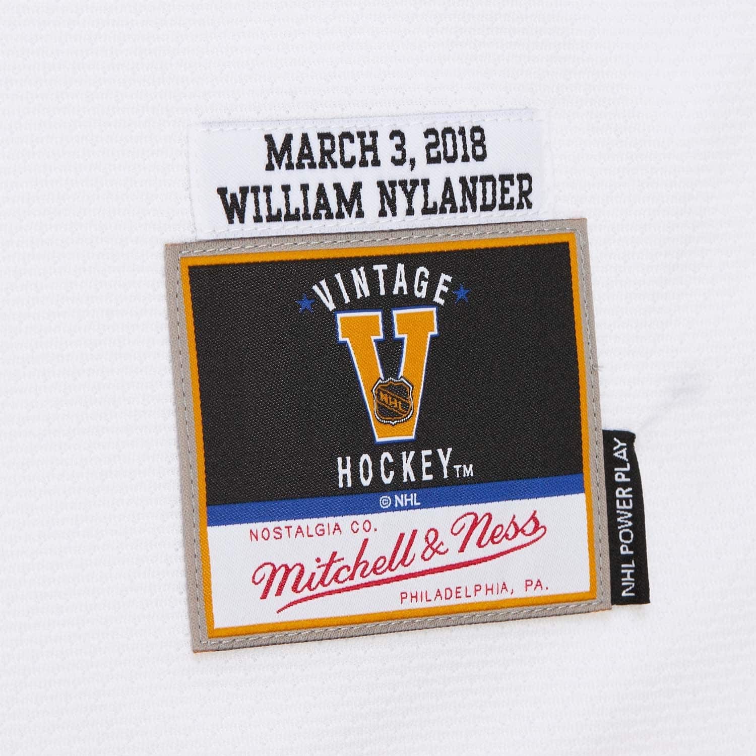 Mitchell And Ness Jerseys William Nylander Toronto Maple Leafs Mitchell & Ness NHL 18 Power Play Jersey - White