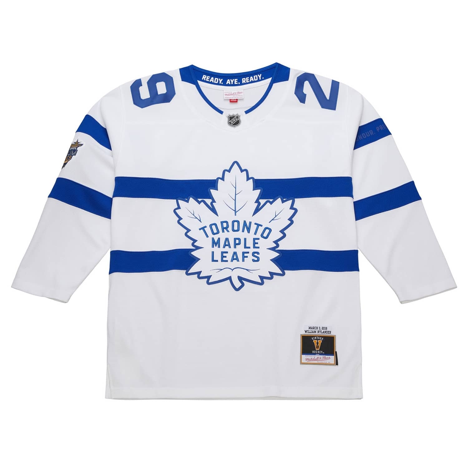 Mitchell And Ness Jerseys William Nylander Toronto Maple Leafs Mitchell & Ness NHL 18 Power Play Jersey - White
