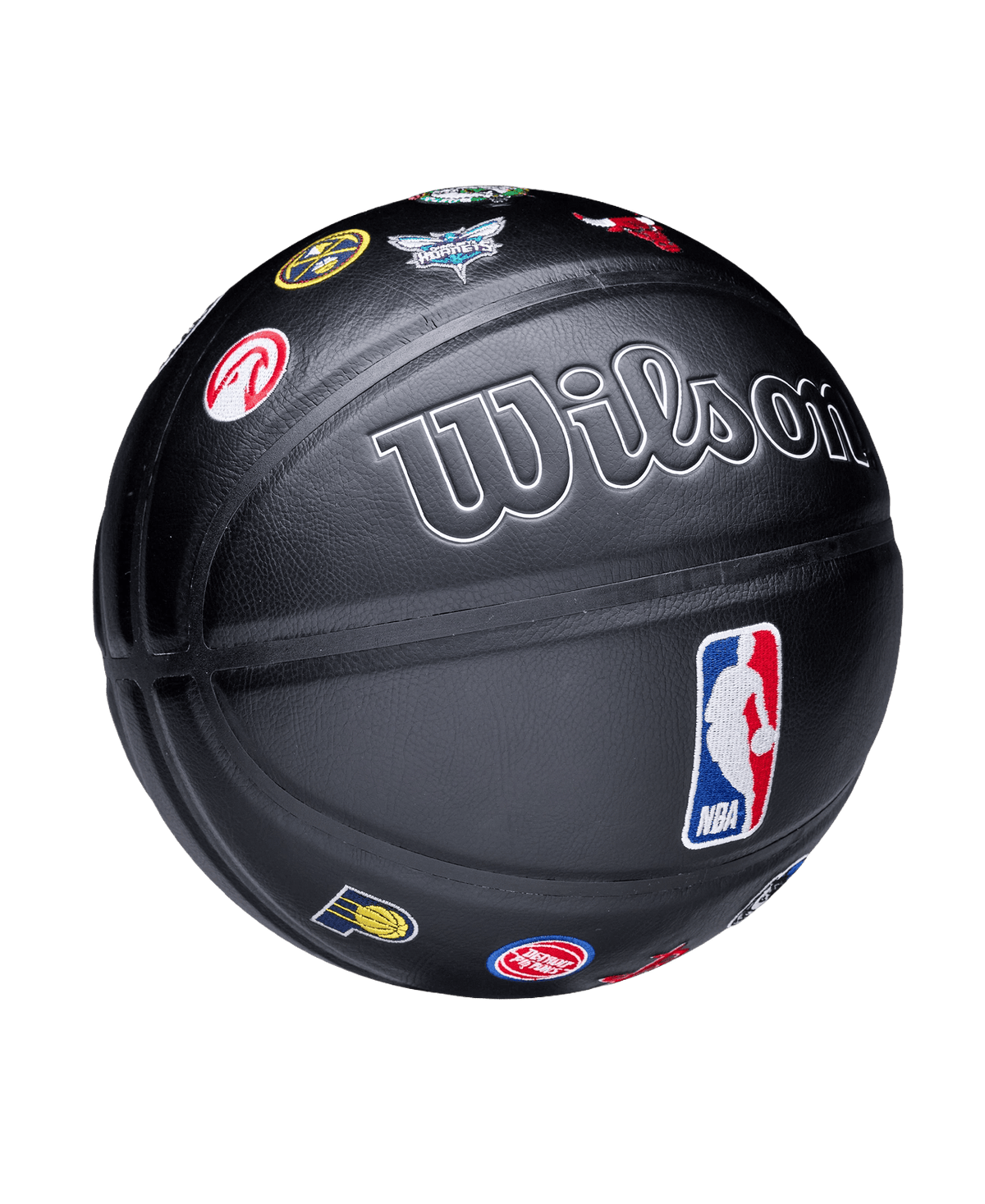Wilson Sporting Goods Balls Adults - Size 7 Wilson NBA All Team Premiere Full Size Indoor/Outdoor Basketball Ball - Black