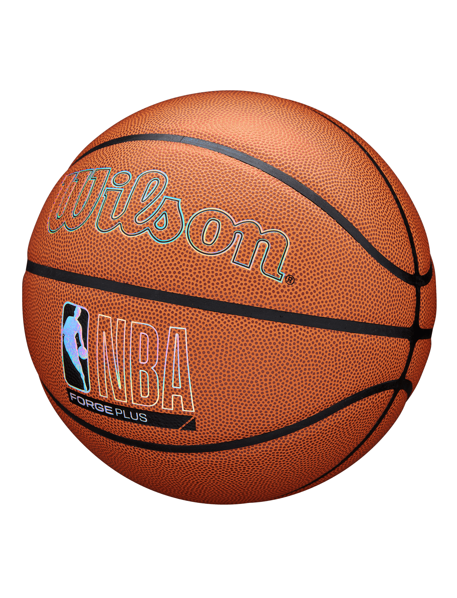 Wilson Sporting Goods Balls Wilson NBA Forge Plus Size 7 Iridescent Basketball Ball