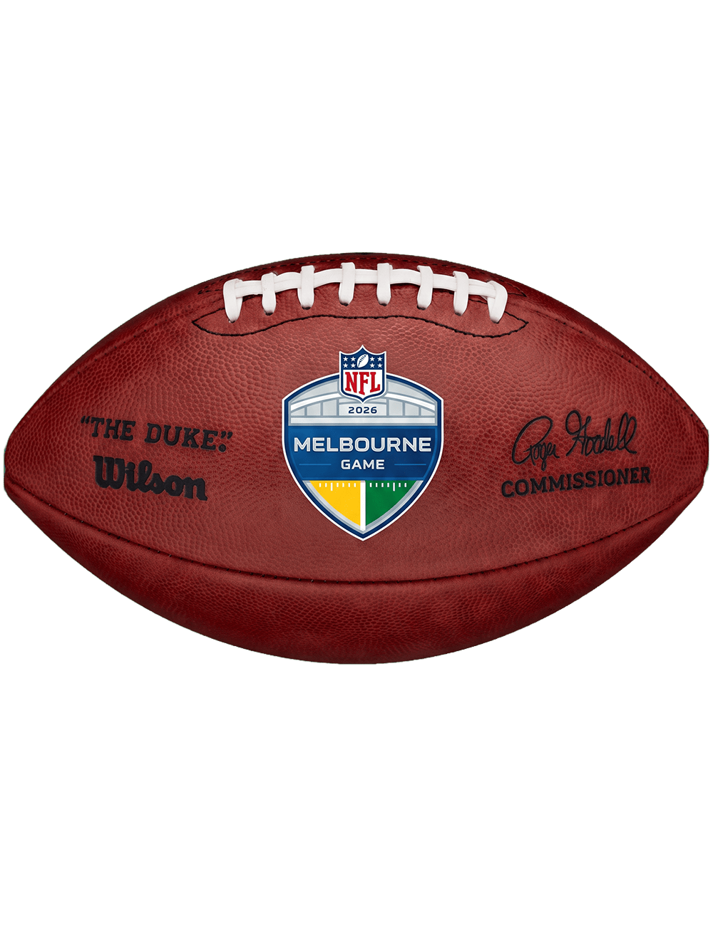 Wilson Sporting Goods Balls Wilson NFL 26 Melbourne Game Duke Full Size Official Game Football