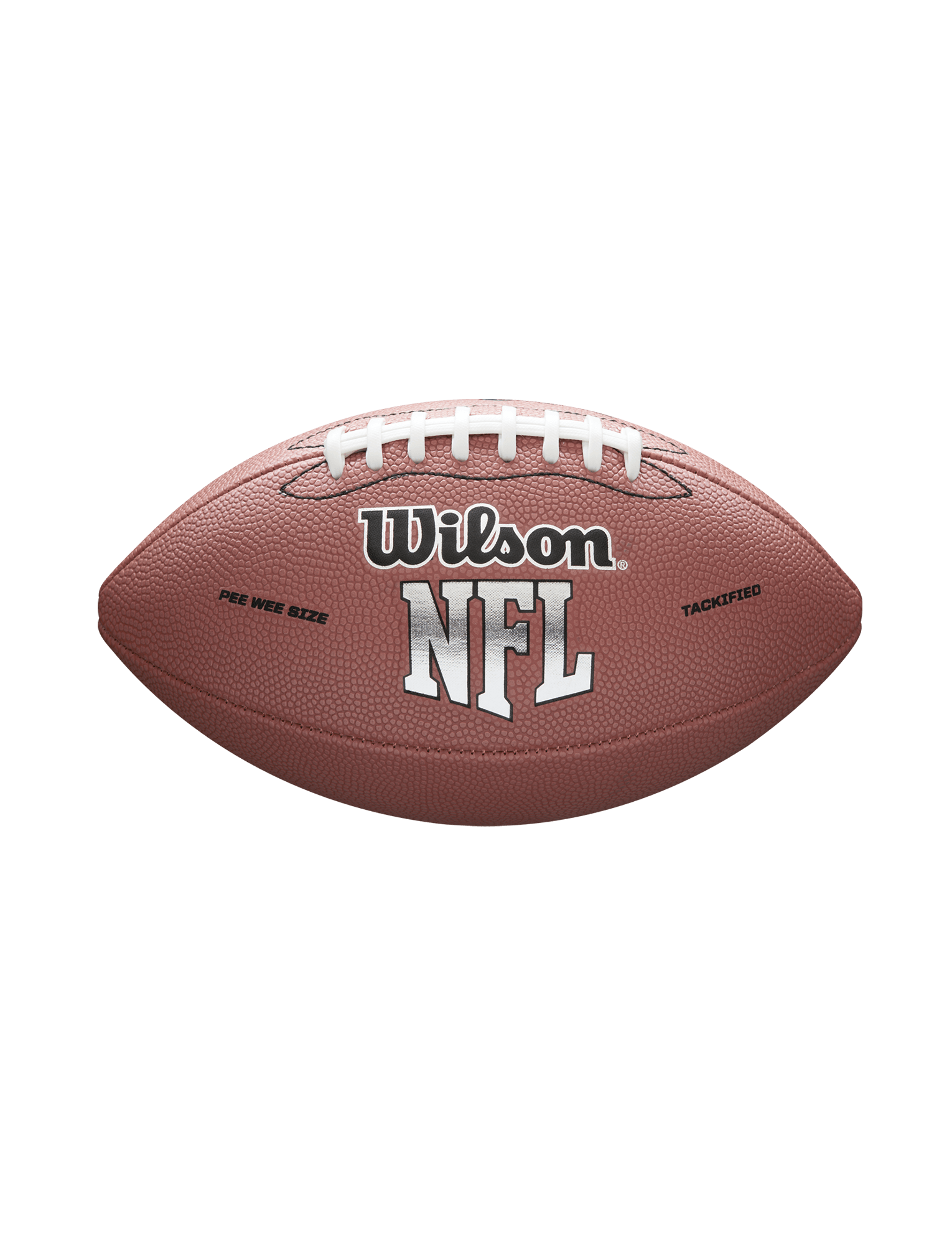 Wilson Sporting Goods Balls Wilson NFL MVP Pee Wee Composite Football - Brown