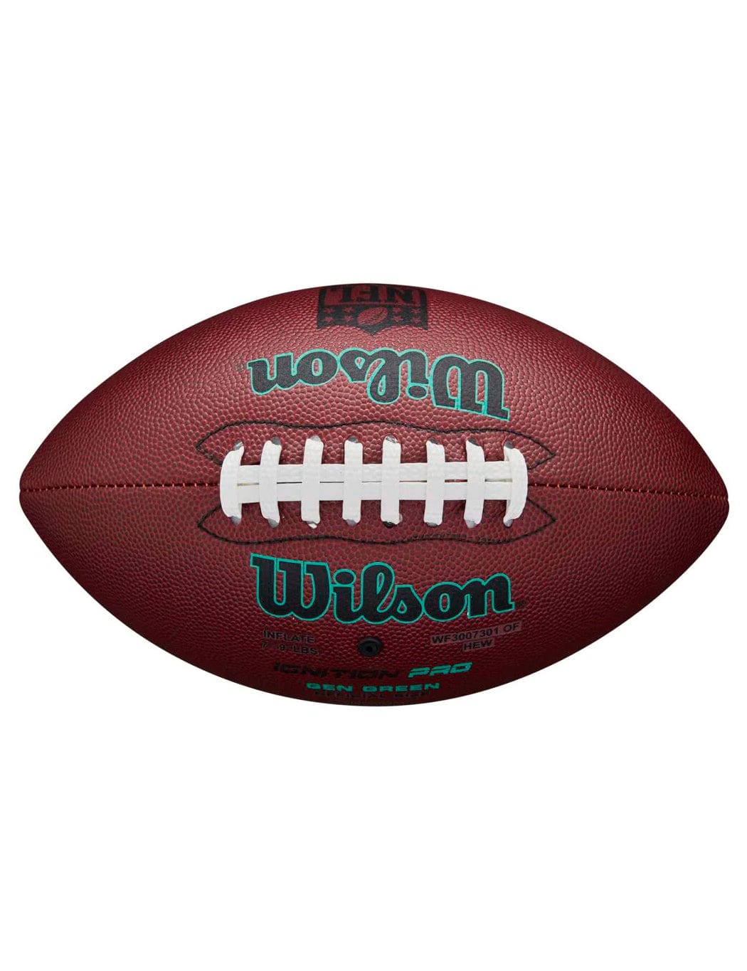 Wilson Sporting Goods Balls Wilson NFL Shield Ignition Pro Eco Full Size Football Ball - Brown