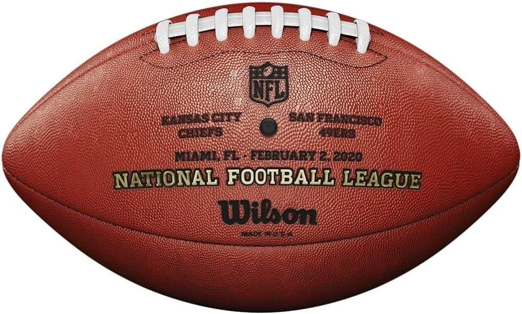 Wilson Sporting Goods Balls Wilson NFL Super Bowl LIV Official Leather Game Football