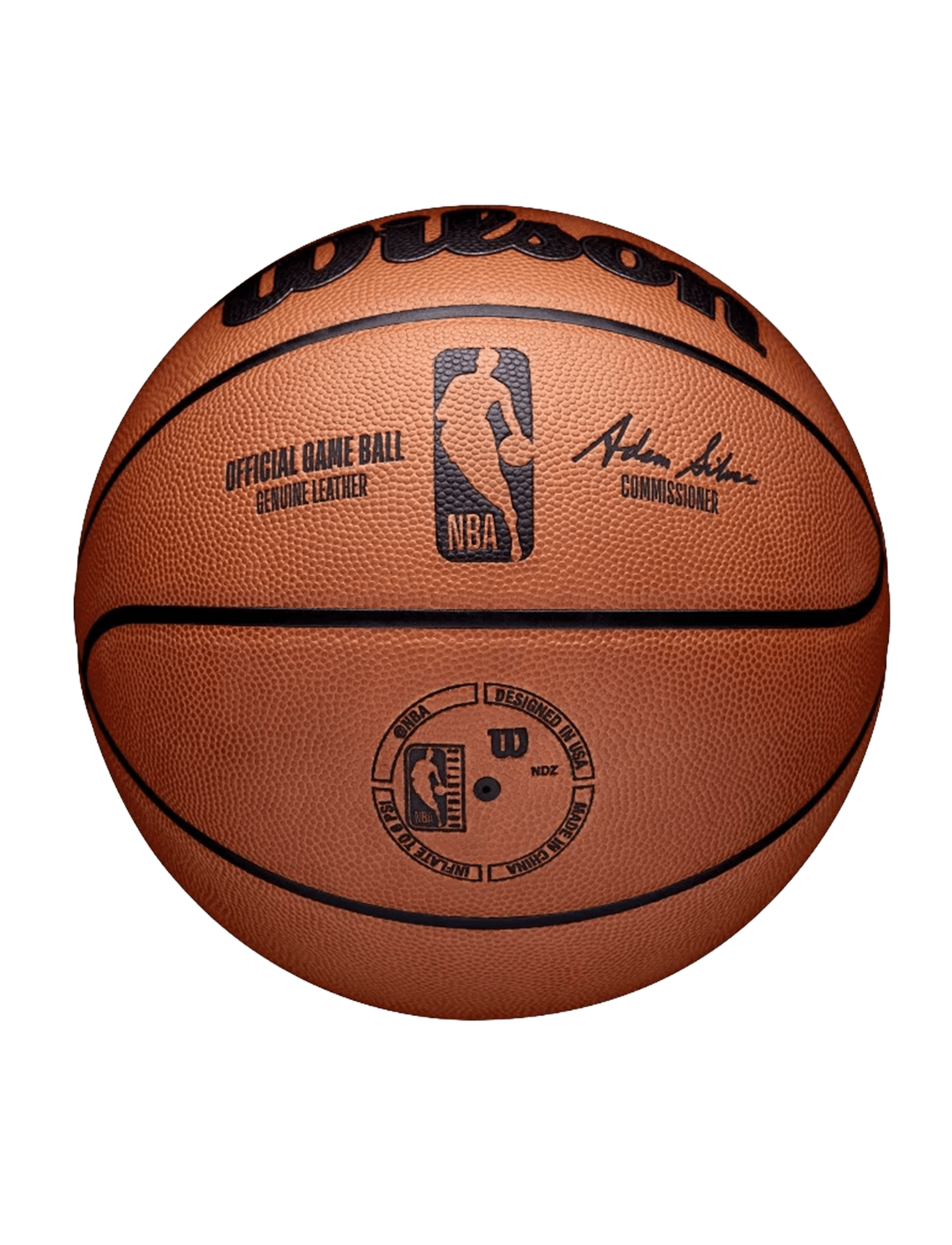 Wilson Sporting Goods Balls Adults - Size 7 Wilson Official NBA Authentic Full Size Game Ball In Gift Box