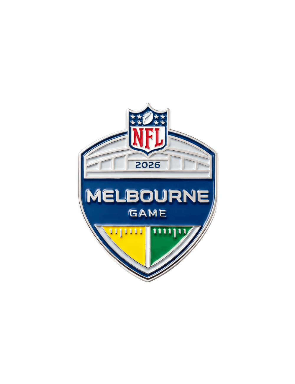 Wincraft Accessories Wincraft NFL 26 Melbourne Game 1.5" Commemorative Collector Pin