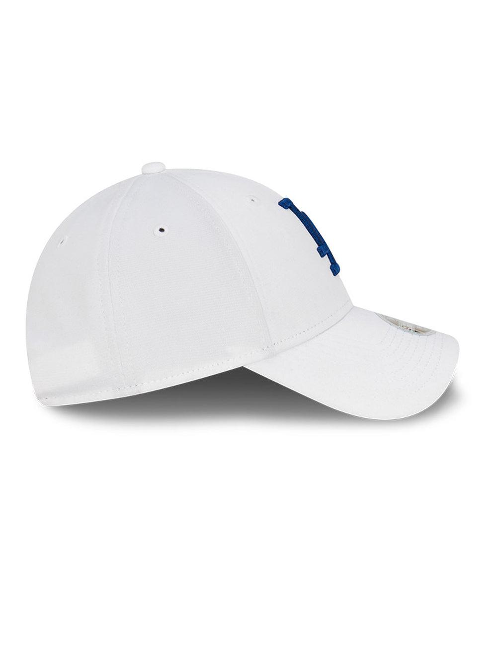 New Era Caps Womens Womens Los Angeles Dodgers New Era MLB Optic Performance 9FORTY Strapback Hat - White