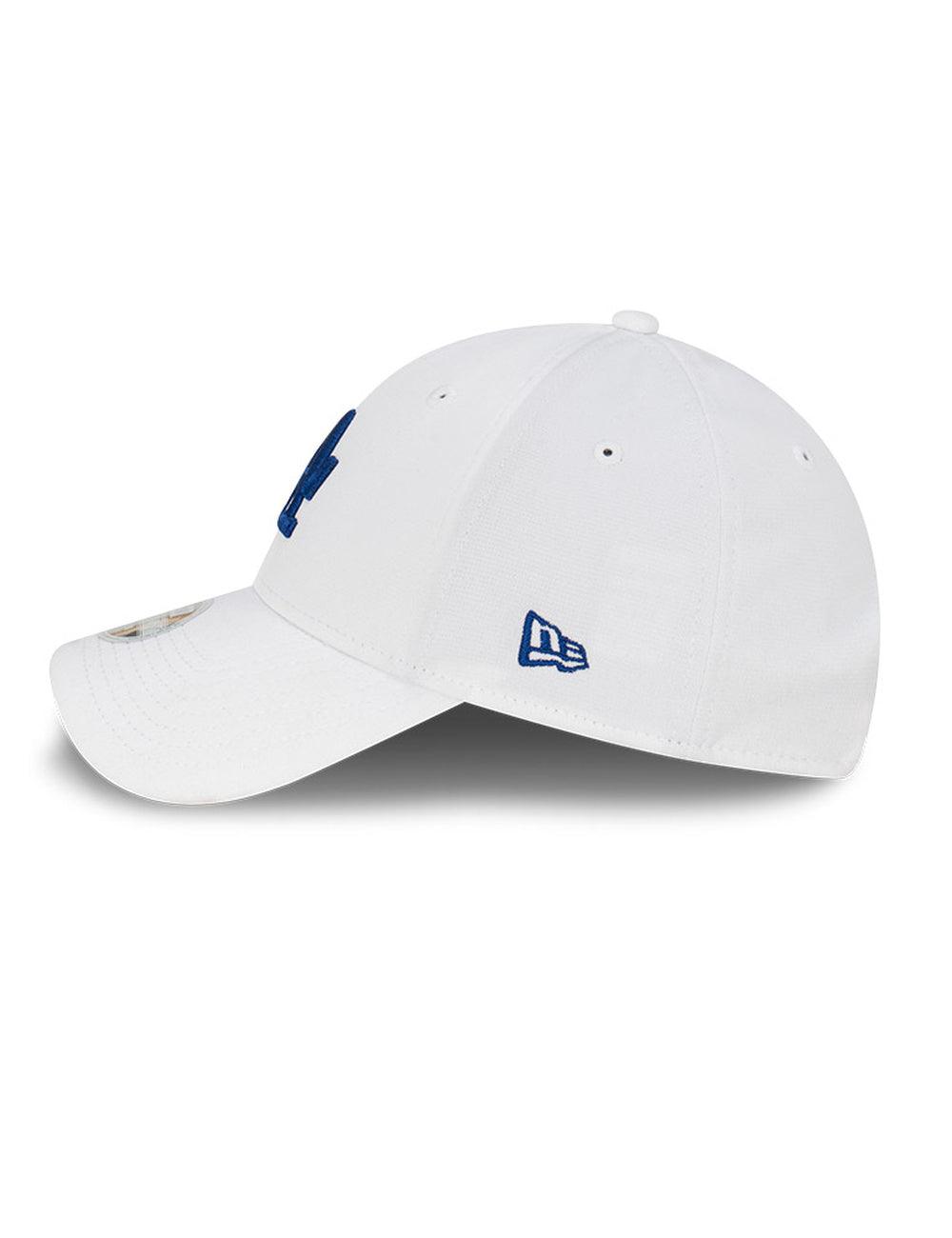 New Era Caps Womens Womens Los Angeles Dodgers New Era MLB Optic Performance 9FORTY Strapback Hat - White