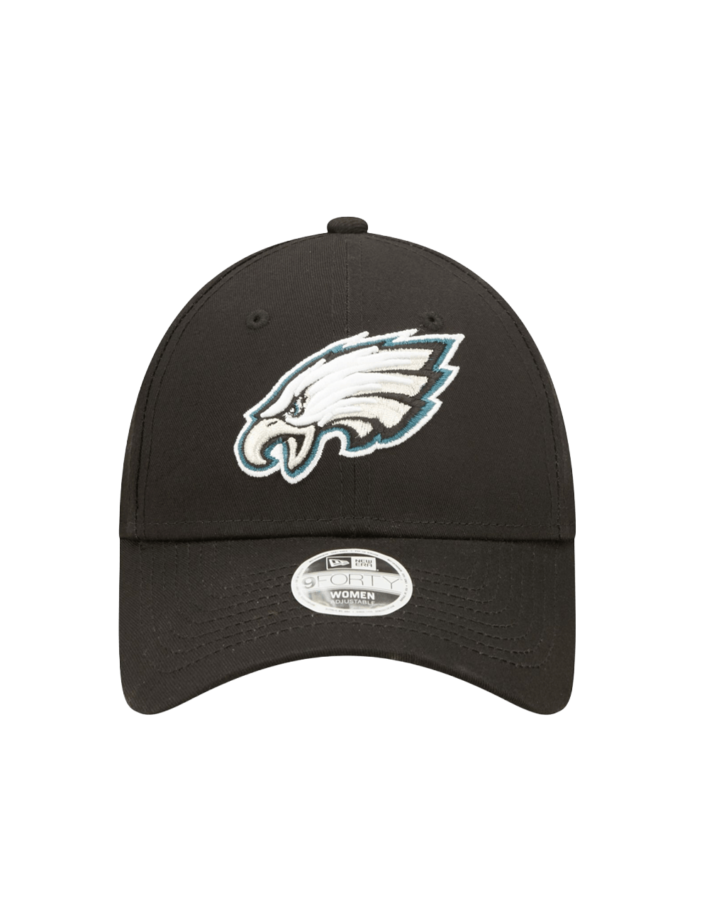 New Era Caps Womens Womens Philadelphia Eagles New Era NFL Team 9FORTY Hat - Black