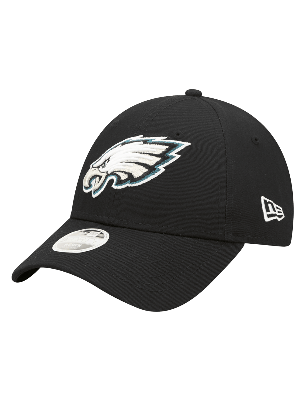 New Era Caps Womens Womens Philadelphia Eagles New Era NFL Team 9FORTY Hat - Black