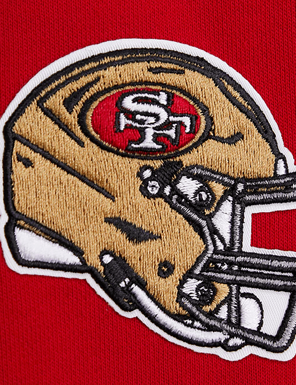 Pro Standard Jumpers Womens San Francisco 49ers Pro Standard NFL Classic Hoodie Jumper - Red