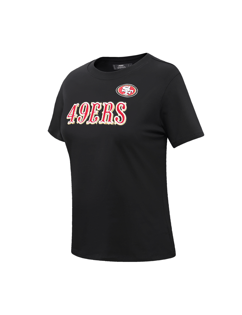 Pro Standard T-Shirts Womens San Francisco 49ers Pro Standard NFL Slim Fit Flex T-Shirt - Black
