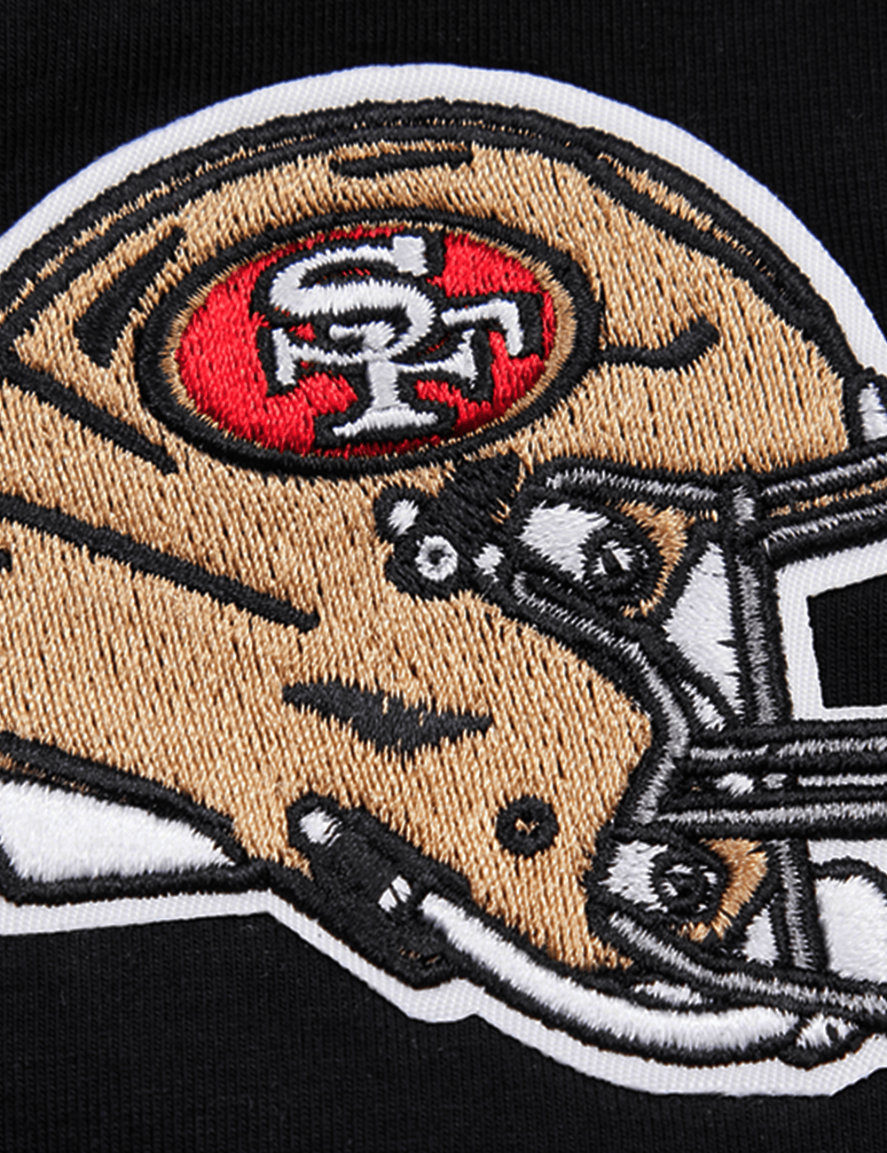 Pro Standard T-Shirts Womens San Francisco 49ers Pro Standard NFL Slim Fit Flex T-Shirt - Black
