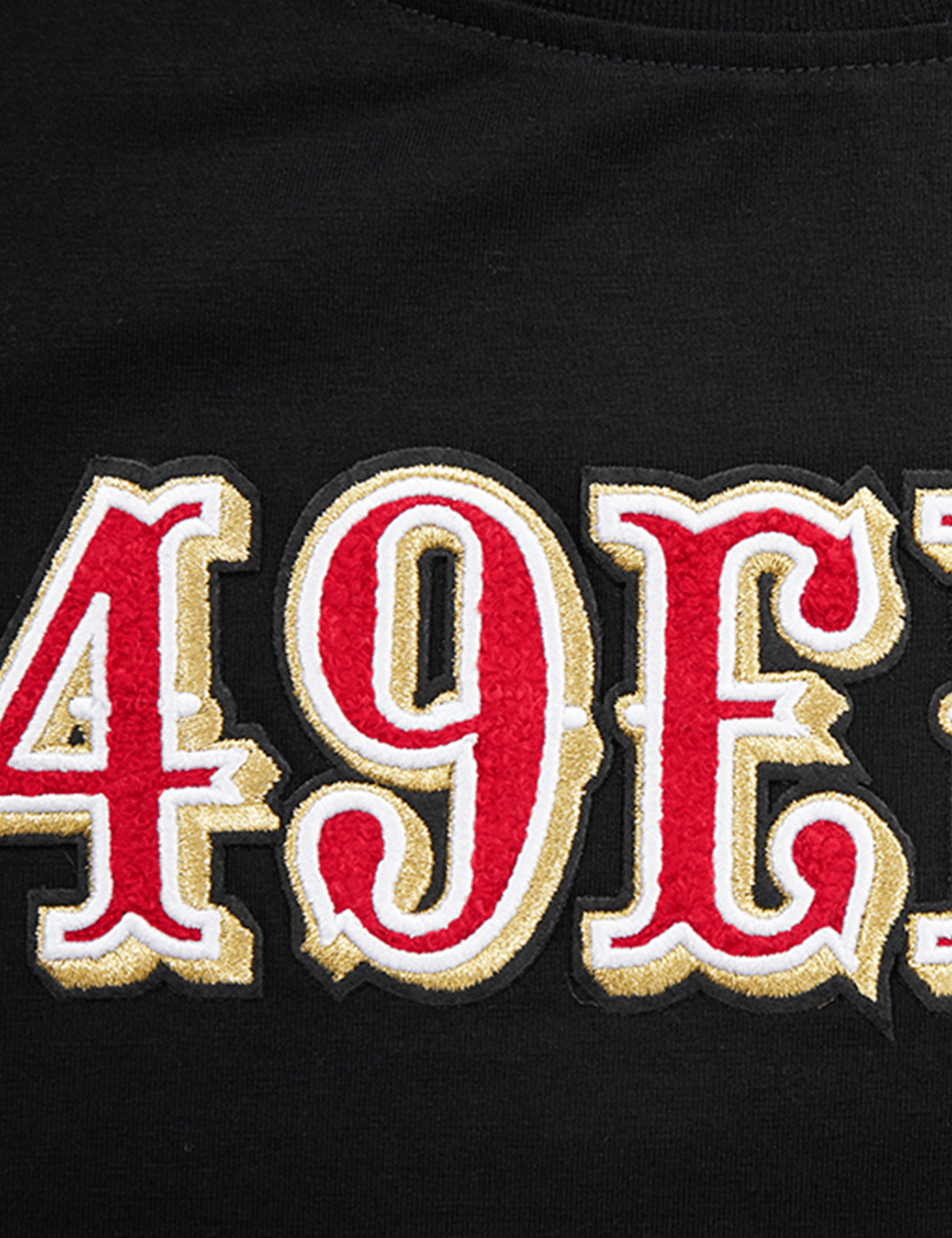 Pro Standard T-Shirts Womens San Francisco 49ers Pro Standard NFL Slim Fit Flex T-Shirt - Black