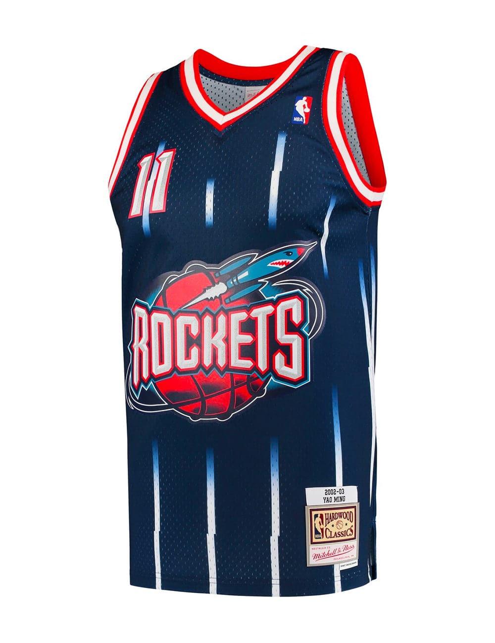 Mitchell And Ness Jerseys Yao Ming Houston Rockets Mitchell & Ness NBA 02-03 Swingman Jersey - Navy