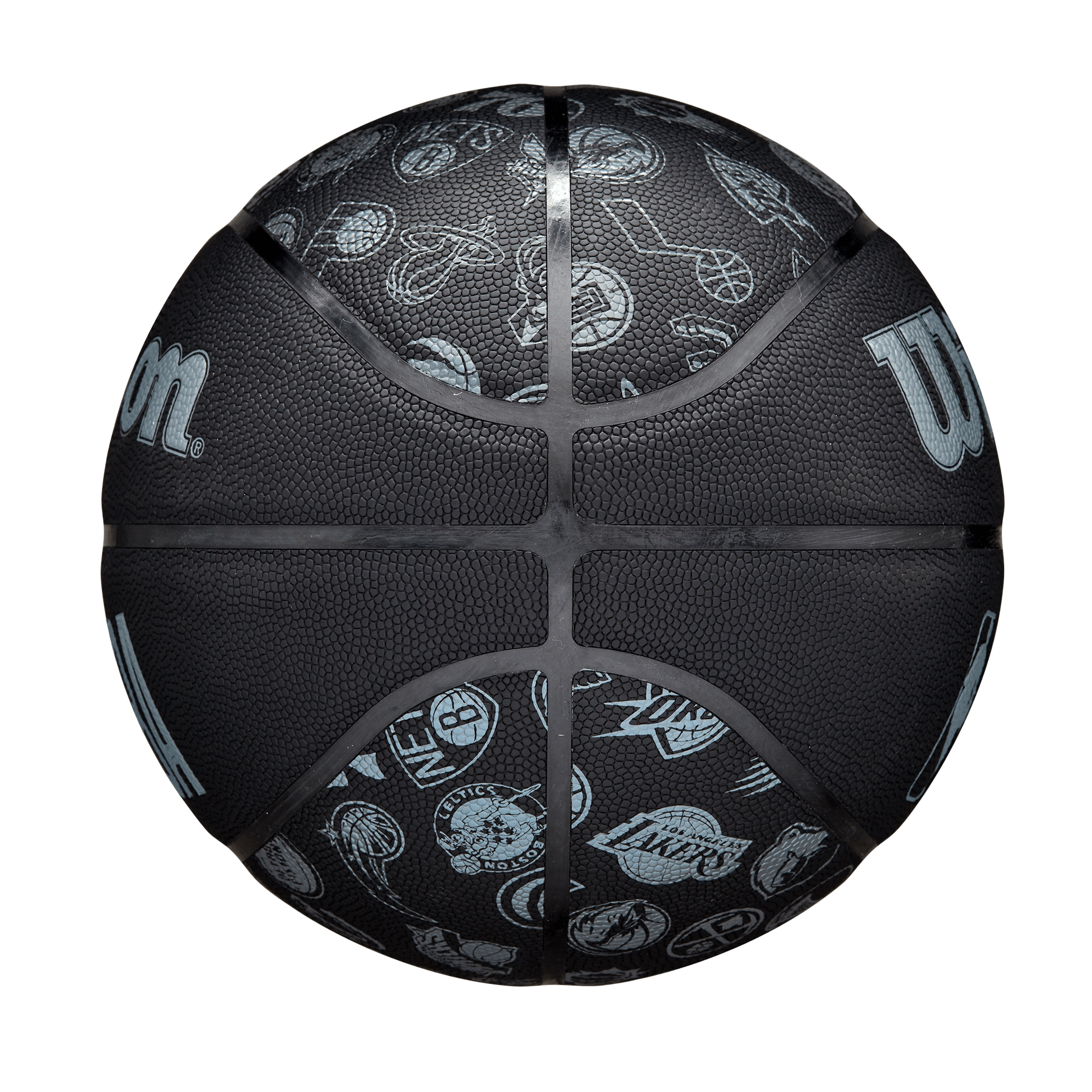 Wilson Sporting Goods Balls Youths All Team Wilson NBA Full Size Outdoor Basketball Ball - Black