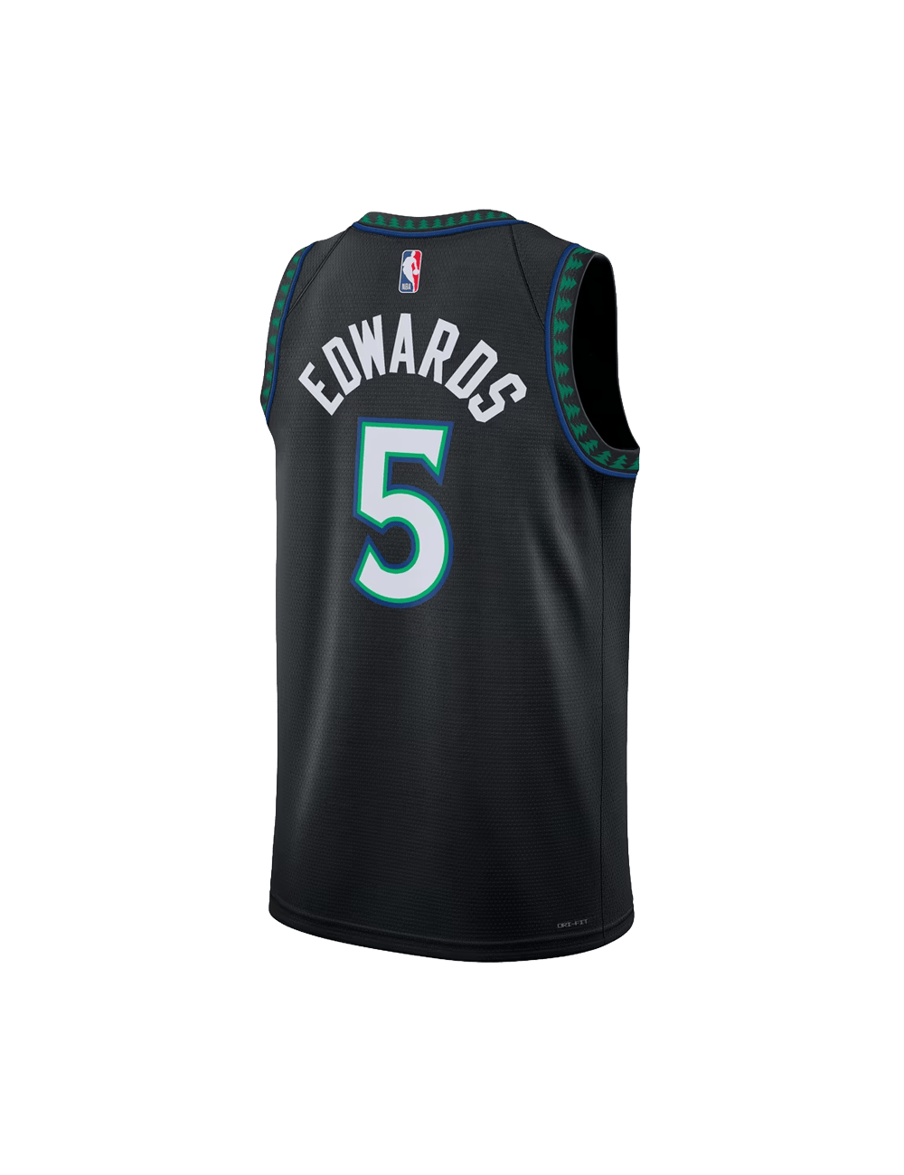 Nike Jumpers Youths Anthony Edwards Minnesota Timberwolves Nike NBA Statement Jersey - Black