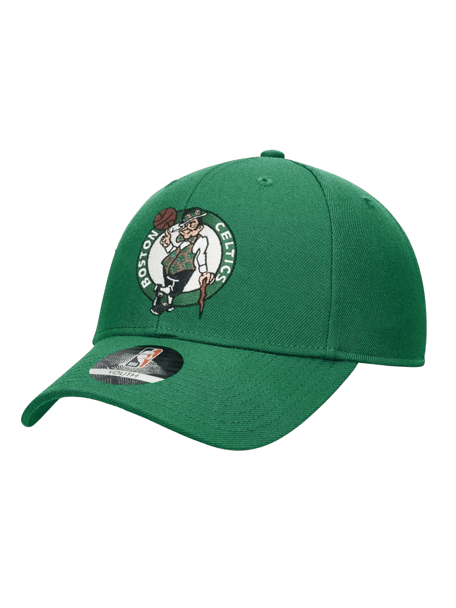 NBA Essentials Caps Youths Youths Boston Celtics NBA Essentials Team Snapback Hat - Green