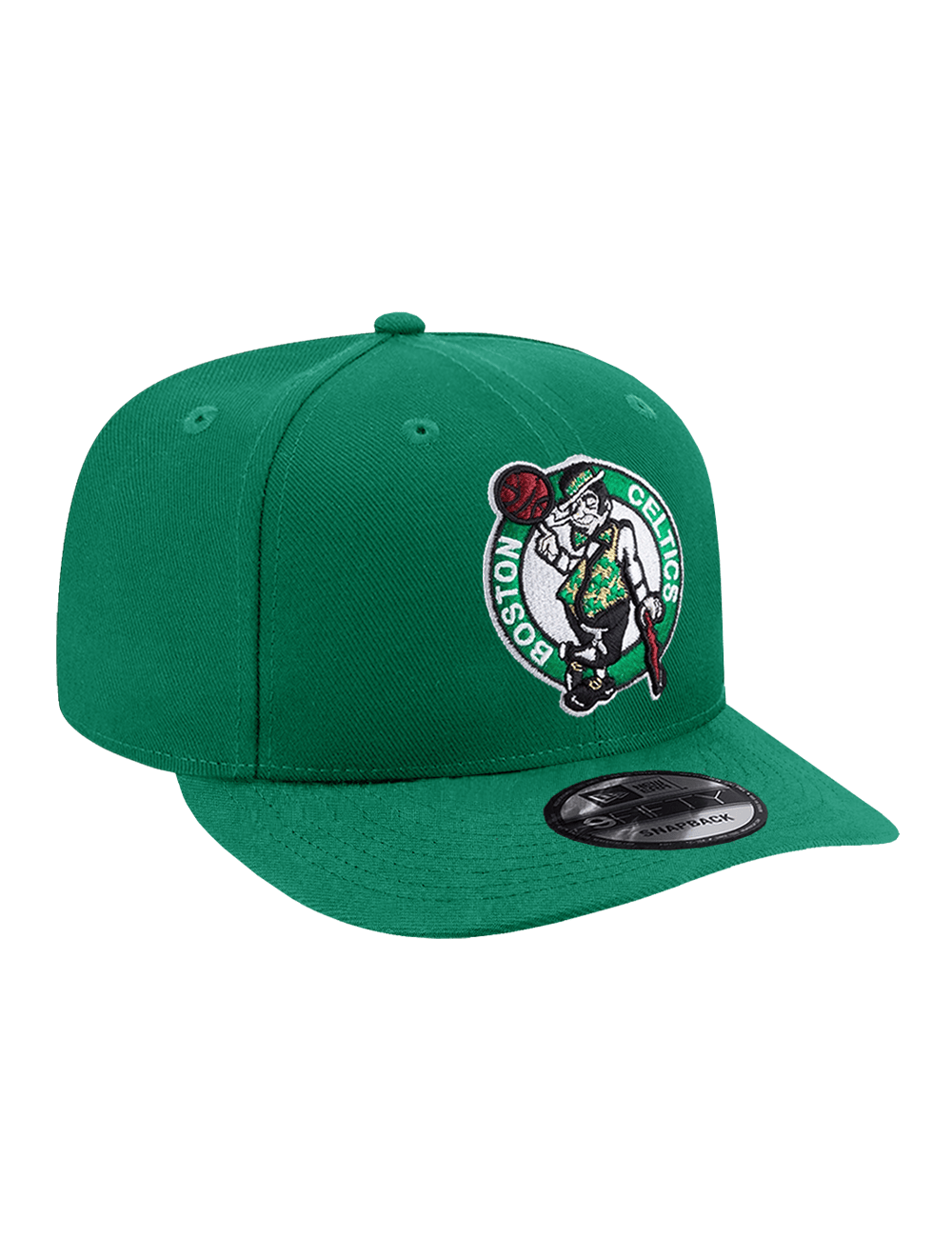 New Era Caps Youths Youths Boston Celtics New Era NBA Team 9FIFTY Pre-Curved Snapback Hat - Green
