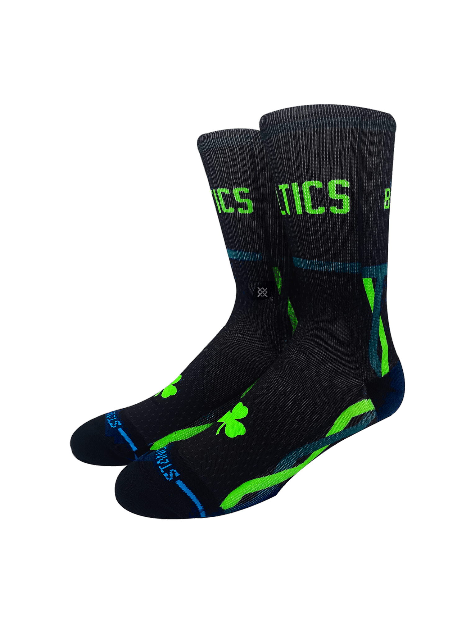 Stance Socks Medium (6-8.5 US) Youths Boston Celtics Stance NBA 24-25 City Edition Crew Socks