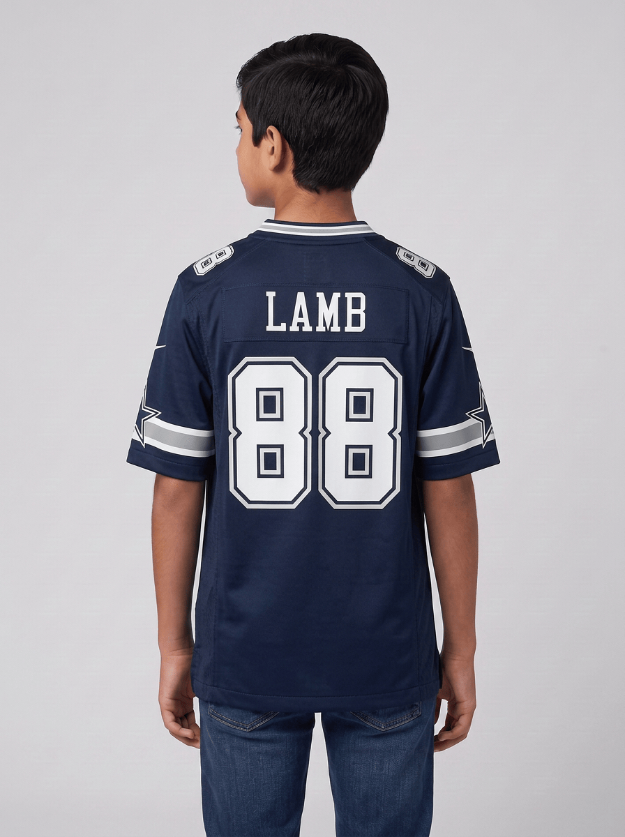 Nike Jerseys Youths Ceedee Lamb Dallas Cowboys Nike Game Jersey - Navy