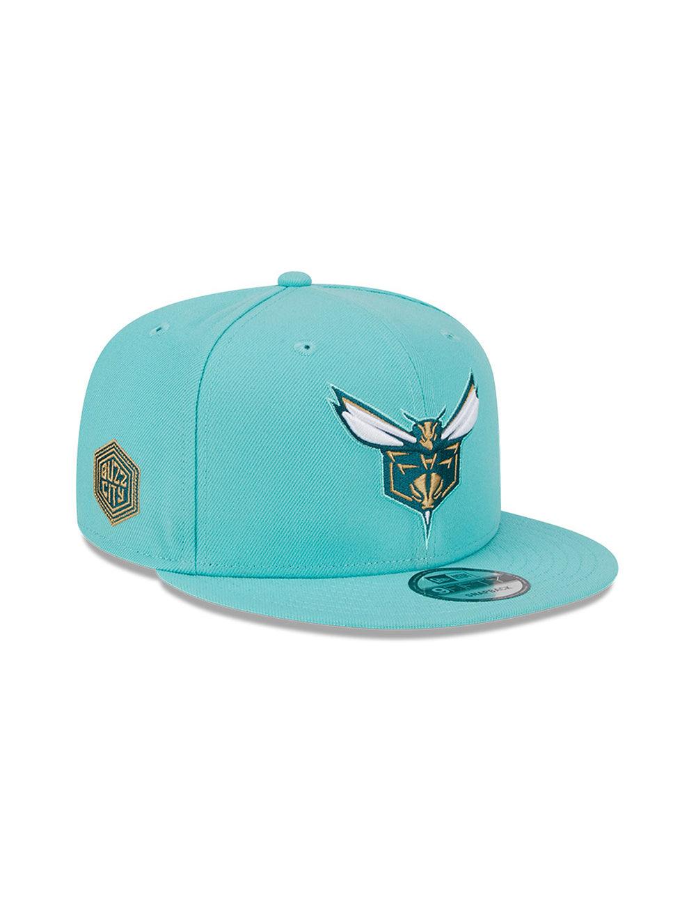 New Era Caps Youths Youths Charlotte Hornets New Era NBA 24 City Edition ALT 9FIFTY Snapback Hat