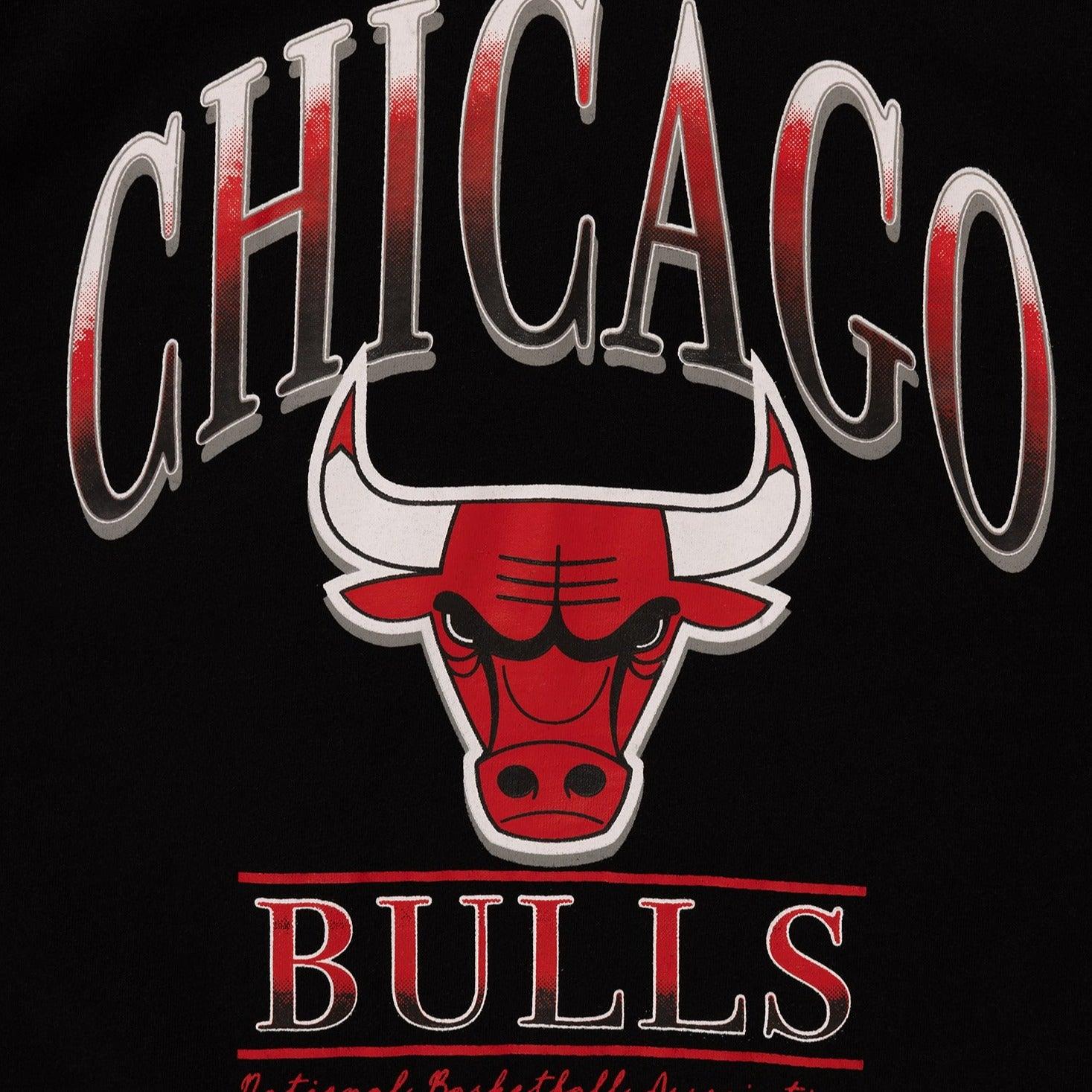 NBA Essentials T-Shirts Youths Chicago Bulls NBA Essentials Athens Vintage T-Shirt - Black
