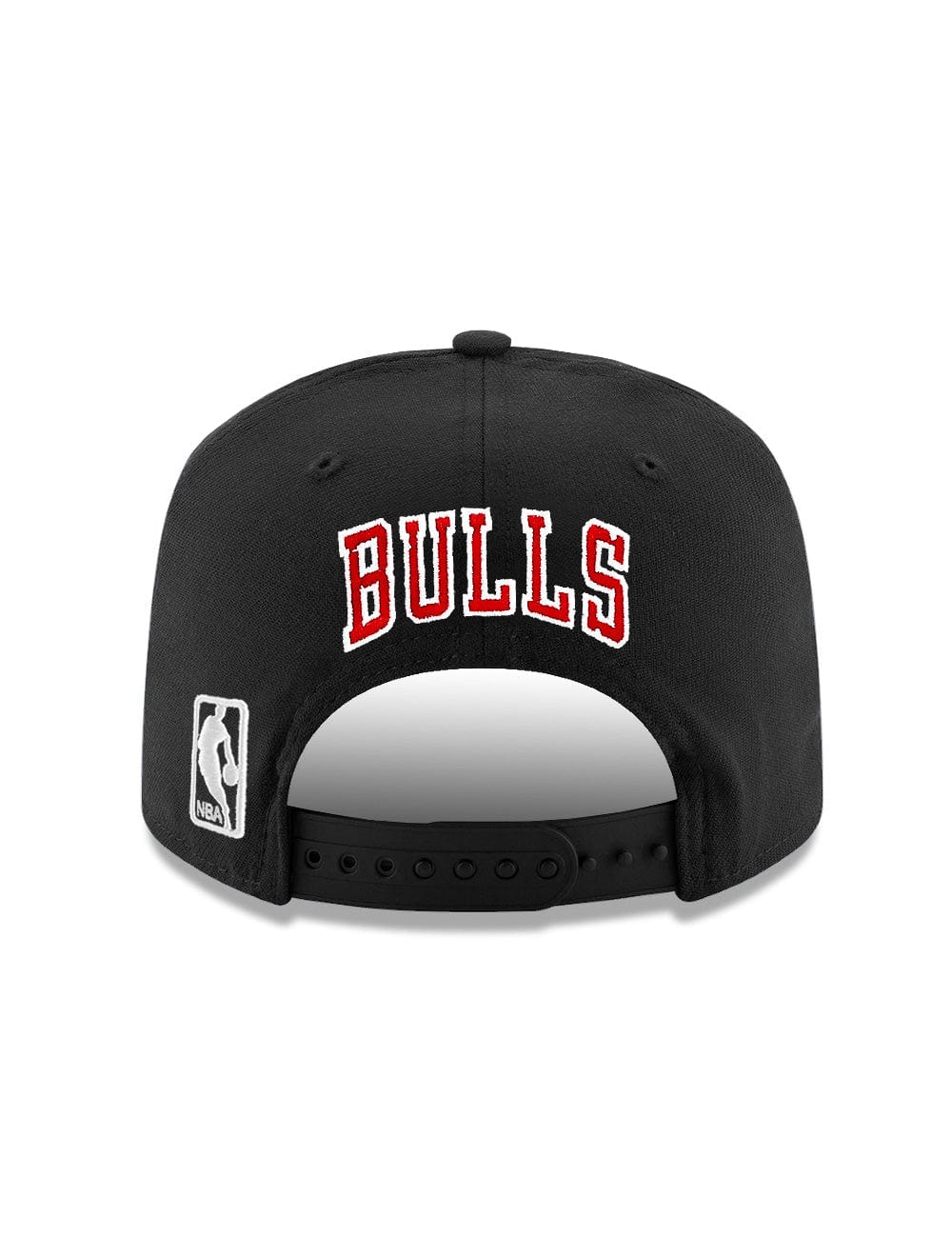 NBA Essentials Caps Youths Youths Chicago Bulls NBA Essentials Team Curve Snapback Hat - Black