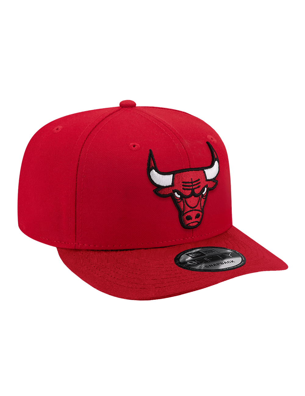 New Era Caps Youths Youths Chicago Bulls New Era NBA Team 9FIFTY Pre-Curved Snapback Hat - Red
