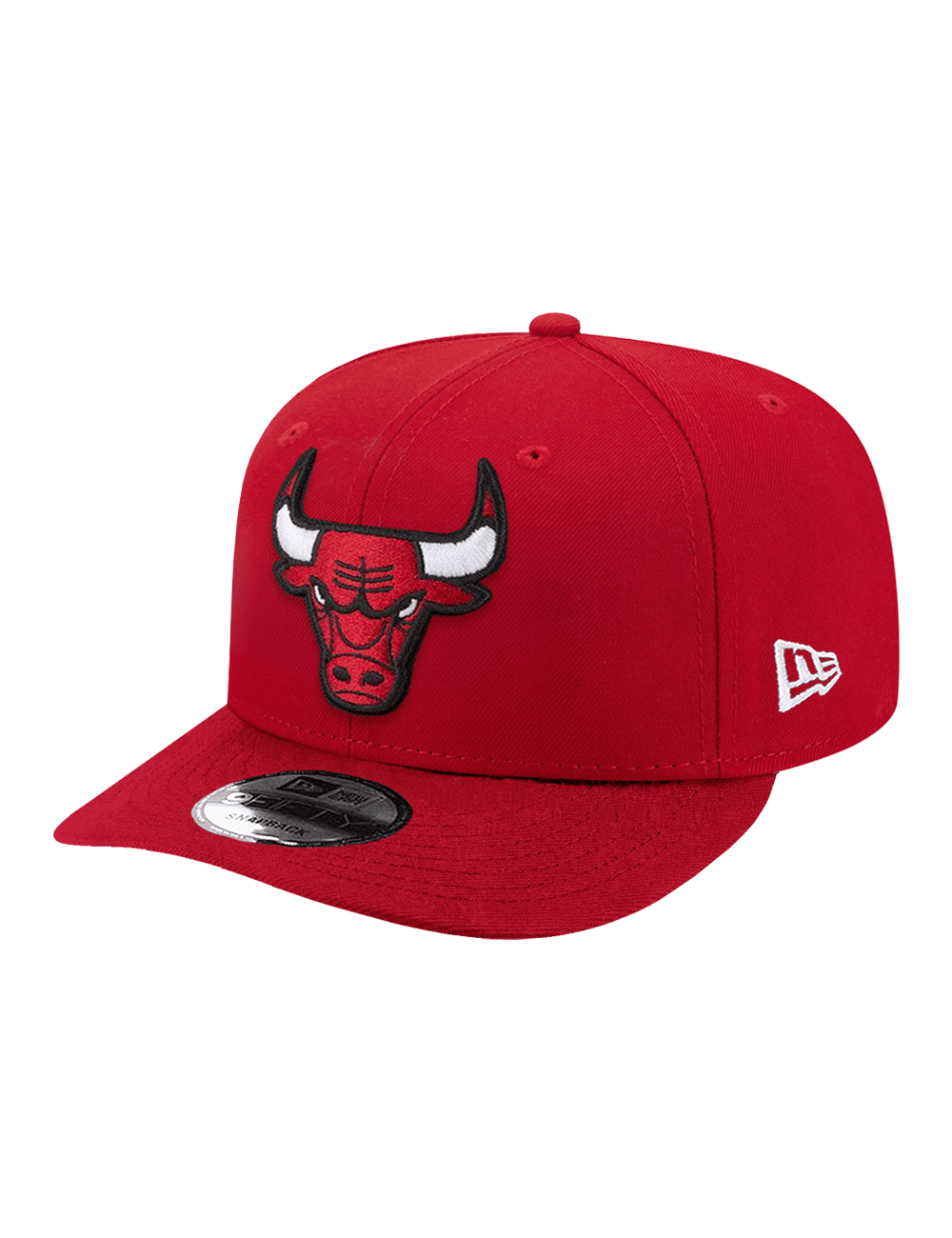 New Era Caps Youths Youths Chicago Bulls New Era NBA Team 9FIFTY Pre-Curved Snapback Hat - Red
