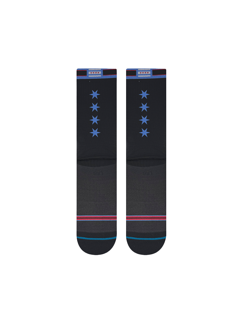 Stance Socks Medium (6-8.5 US) Youths Chicago Bulls Stance NBA 25-26 City Edition Crew Socks