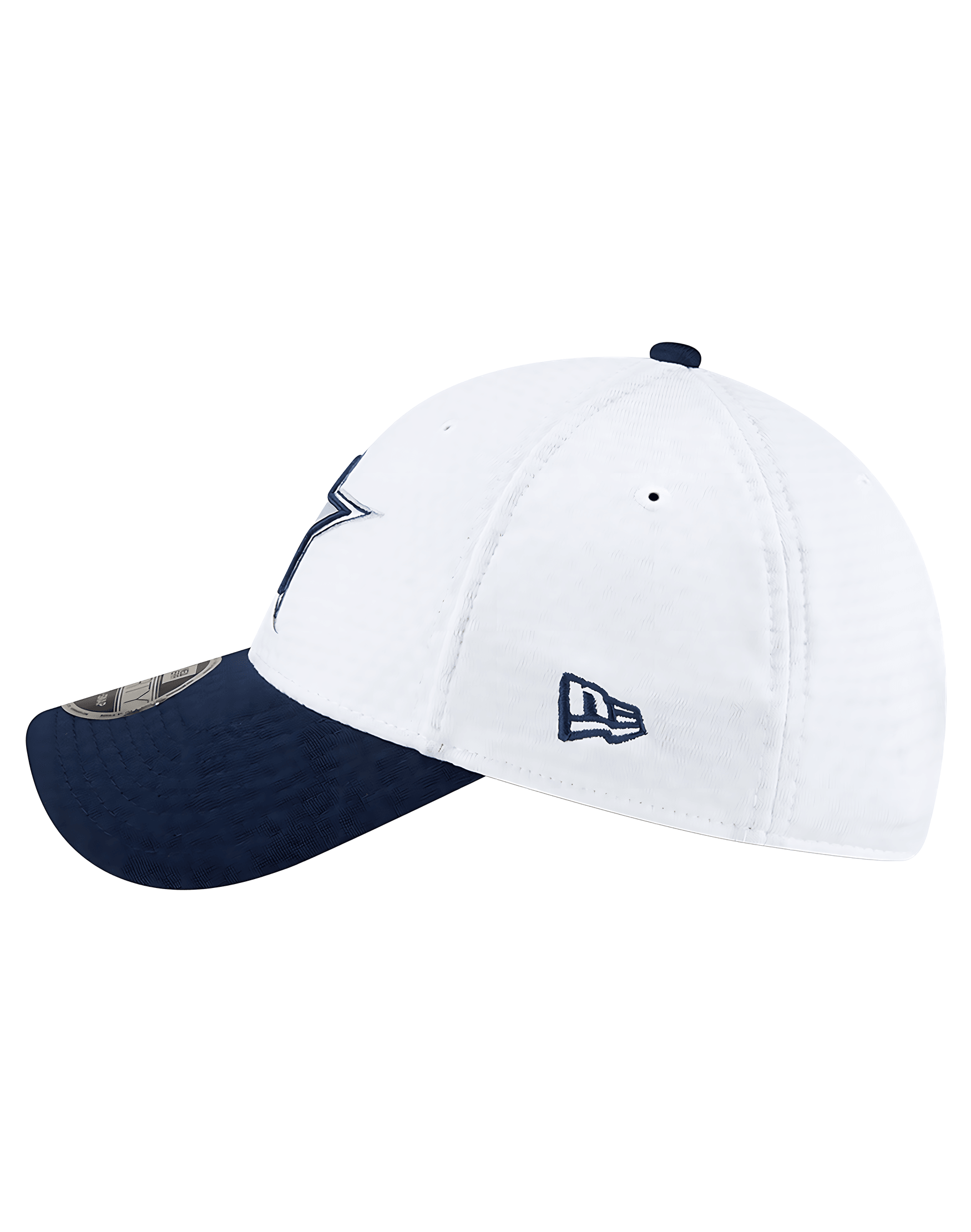 New Era Caps Youths Youths Dallas Cowboys New Era NFL 24 Training 9FORTY Snapback Hat - White