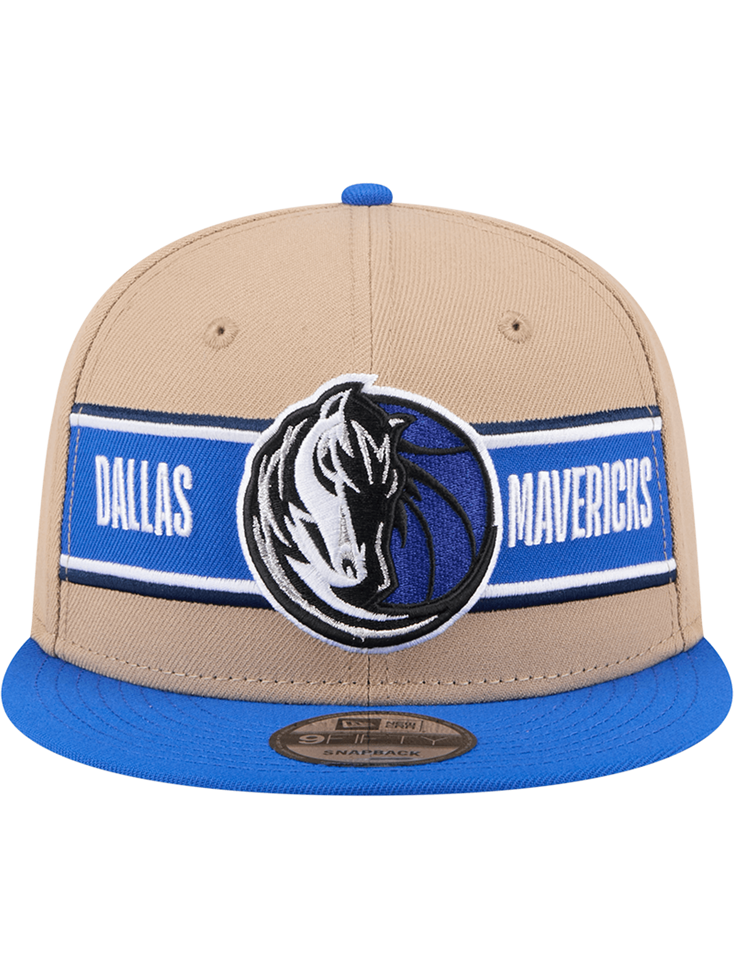New Era Caps Youths Youths Dallas Mavericks New Era NBA 24 Draft 9FIFTY Snapback Hat - Tan
