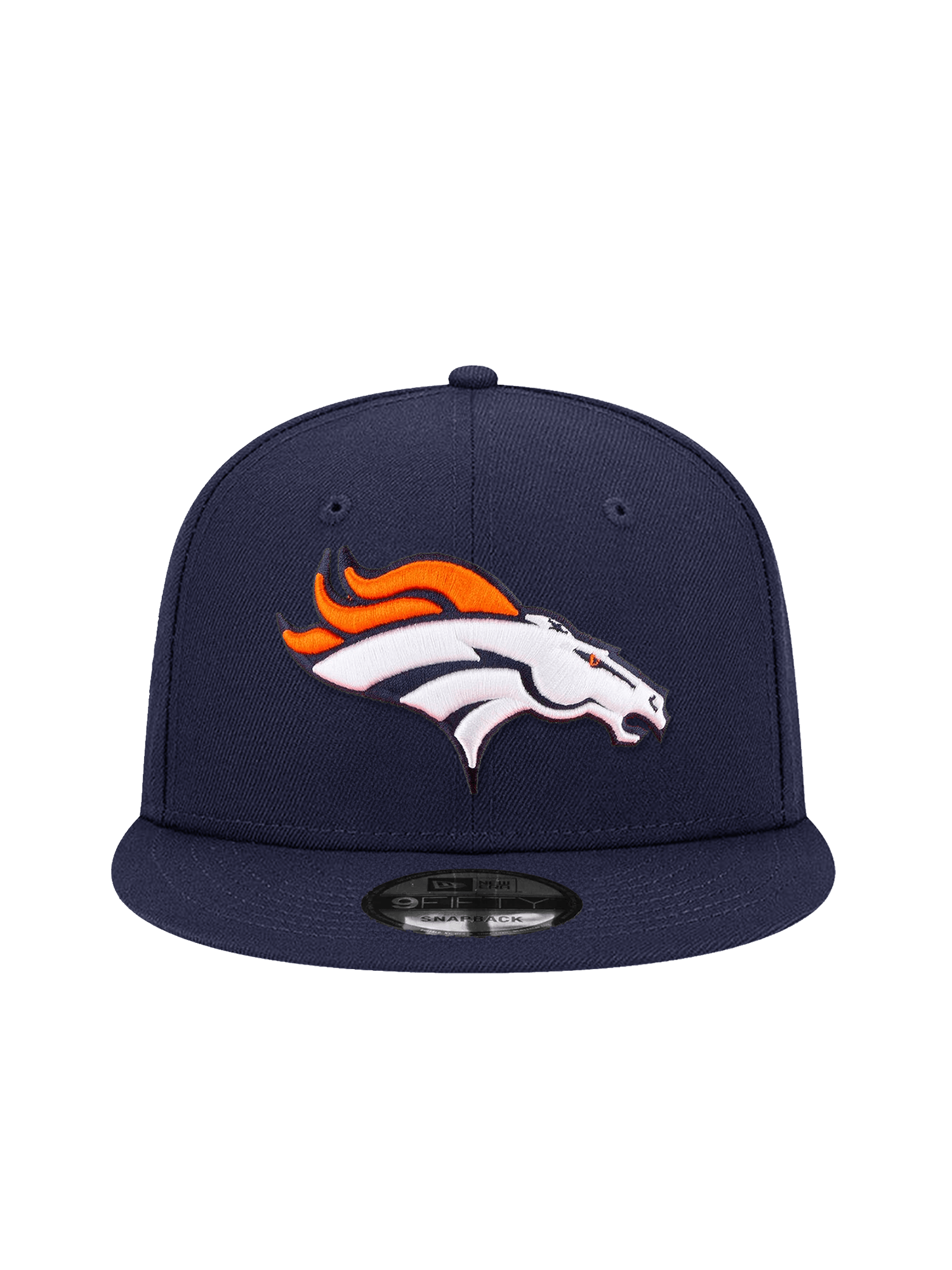 New Era Caps Youths Youths Denver Broncos New Era NFL Team 9FIFTY Snapback Hat - Navy