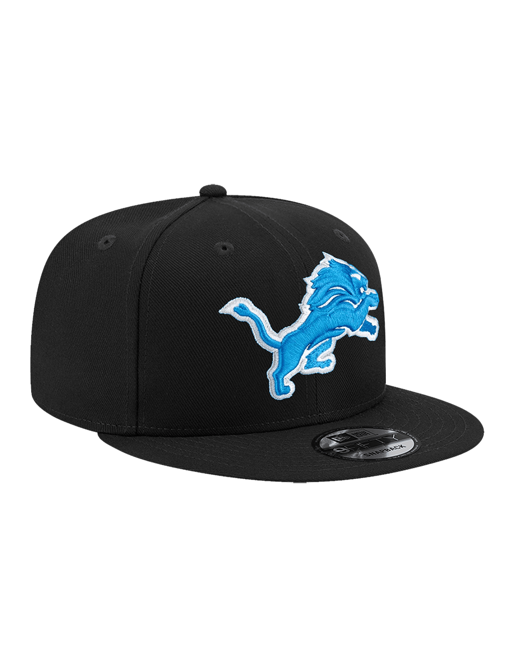 New Era Caps Youths Youths Detroit Lions New Era NFL Team 9FIFTY Snapback Hat - Black
