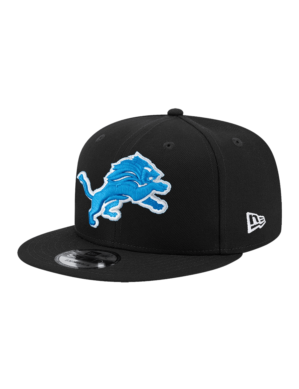 New Era Caps Youths Youths Detroit Lions New Era NFL Team 9FIFTY Snapback Hat - Black