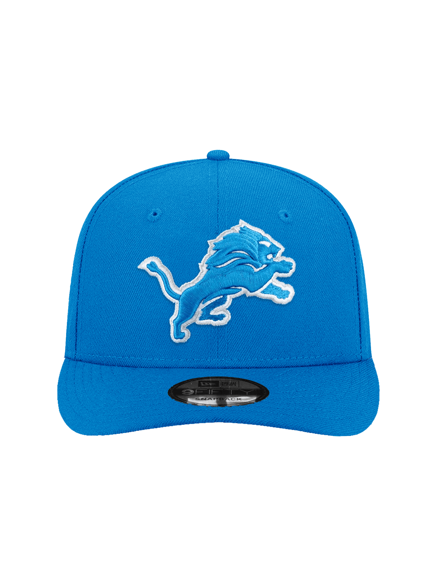 New Era Caps Youths Youths Detroit Lions New Era NFL Team Pre-Curved 9FIFTY Snapback Hat - Black