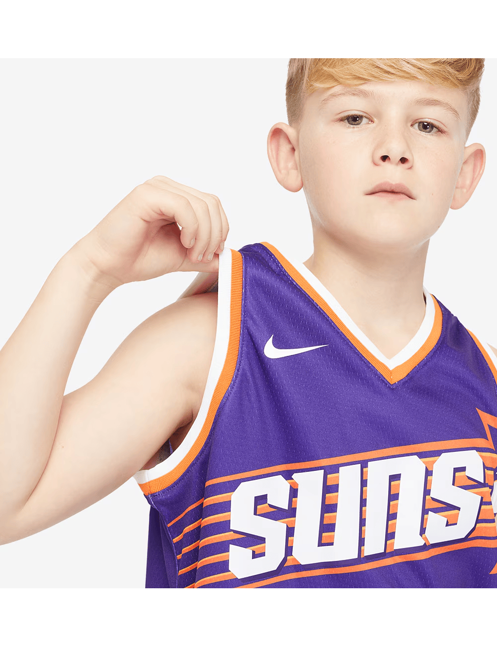 Nike Jerseys Youths Devin Booker Phoenix Suns Nike NBA Icon Jersey - Purple