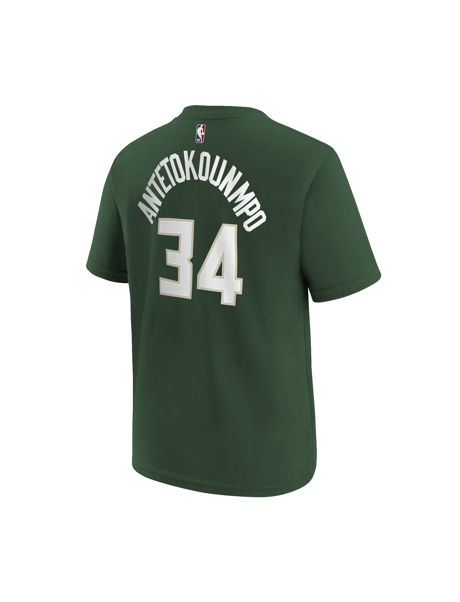 Nike T-Shirts Youths Giannis Antetokounmpo Milwaukee Bucks Nike NBA Icon T-Shirt - Green