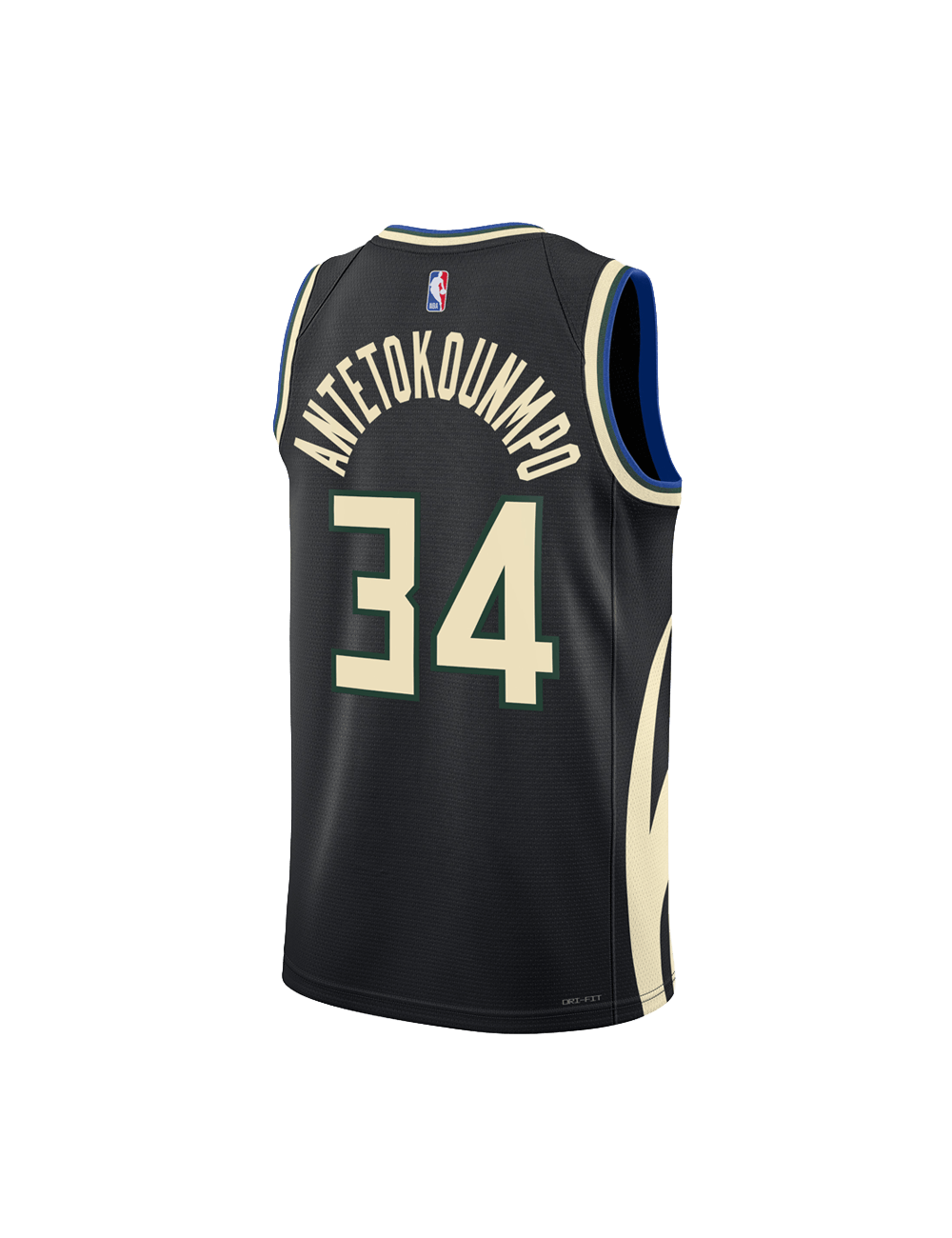 Nike Jerseys Youths Giannis Antetokounmpo Milwaukee Bucks Nike NBA Statement Jersey - Black