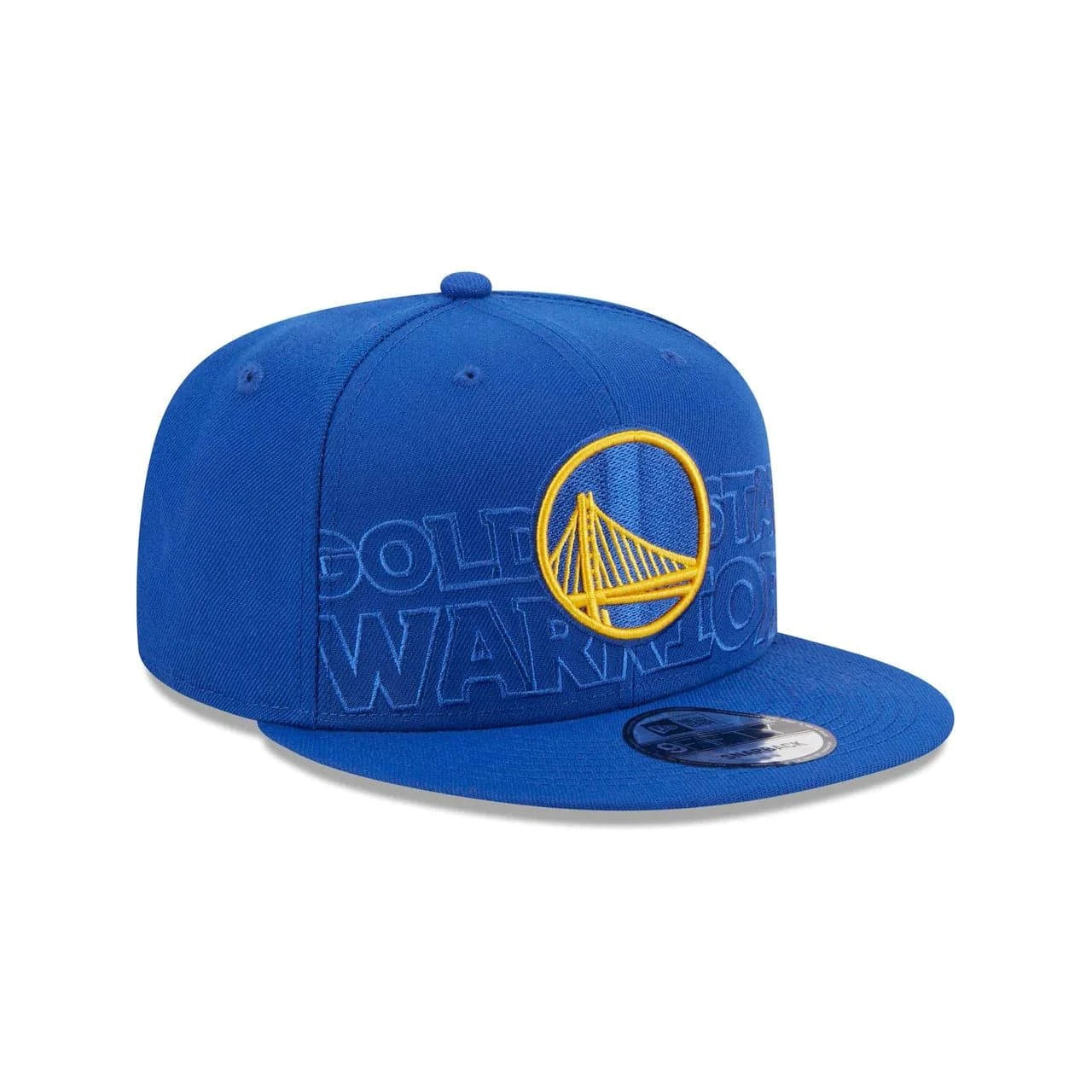 New Era Caps Youths Youths Golden State Warriors New Era NBA 23 Draft 9FIFTY Snapback Hat - Blue