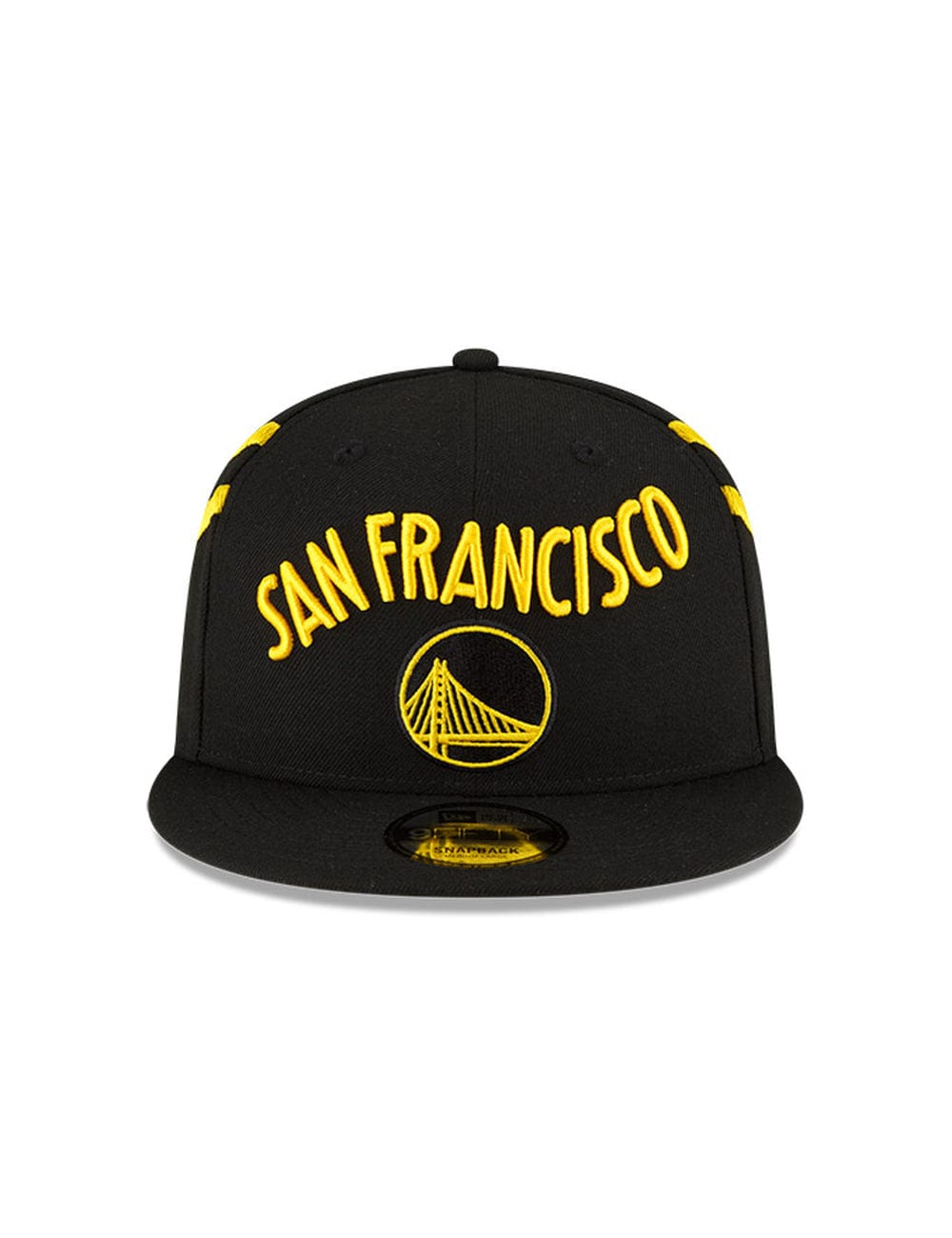 New Era Caps Youths Youths Golden State Warriors New Era NBA 24 City Edition 9FIFTY Snapback Hat