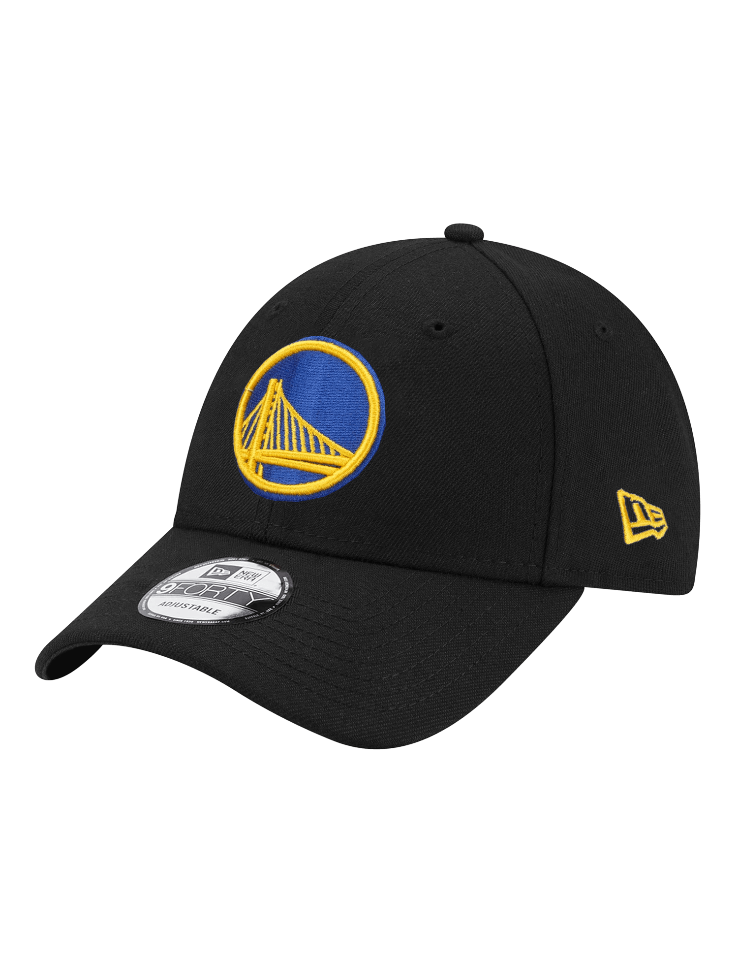 New Era Caps Youths Youths Golden State Warriors New Era NBA Team 9FORTY Hat - Black