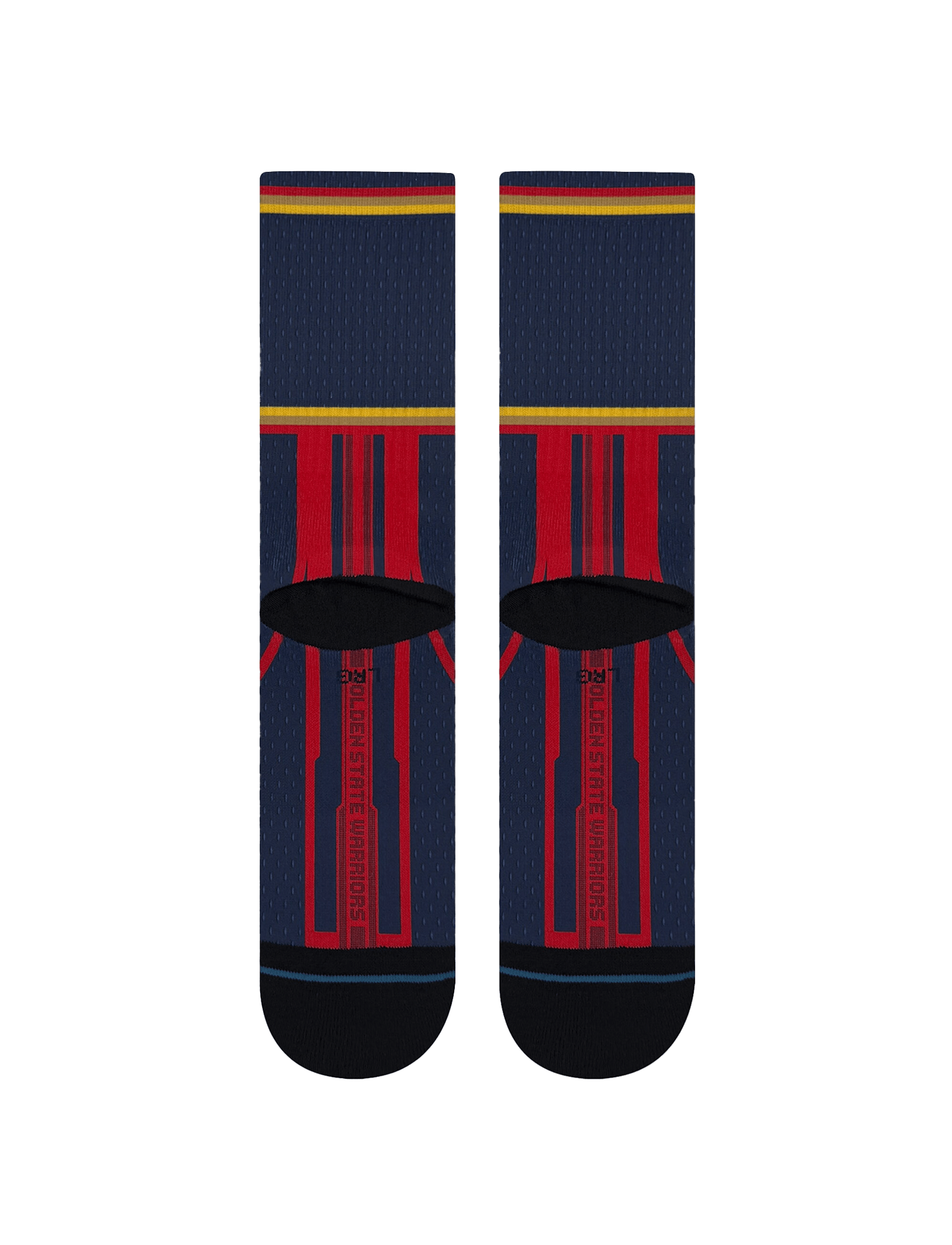 Stance Socks Medium (6-8.5 US) Youths Golden State Warriors Stance NBA 24-25 City Edition Crew Socks