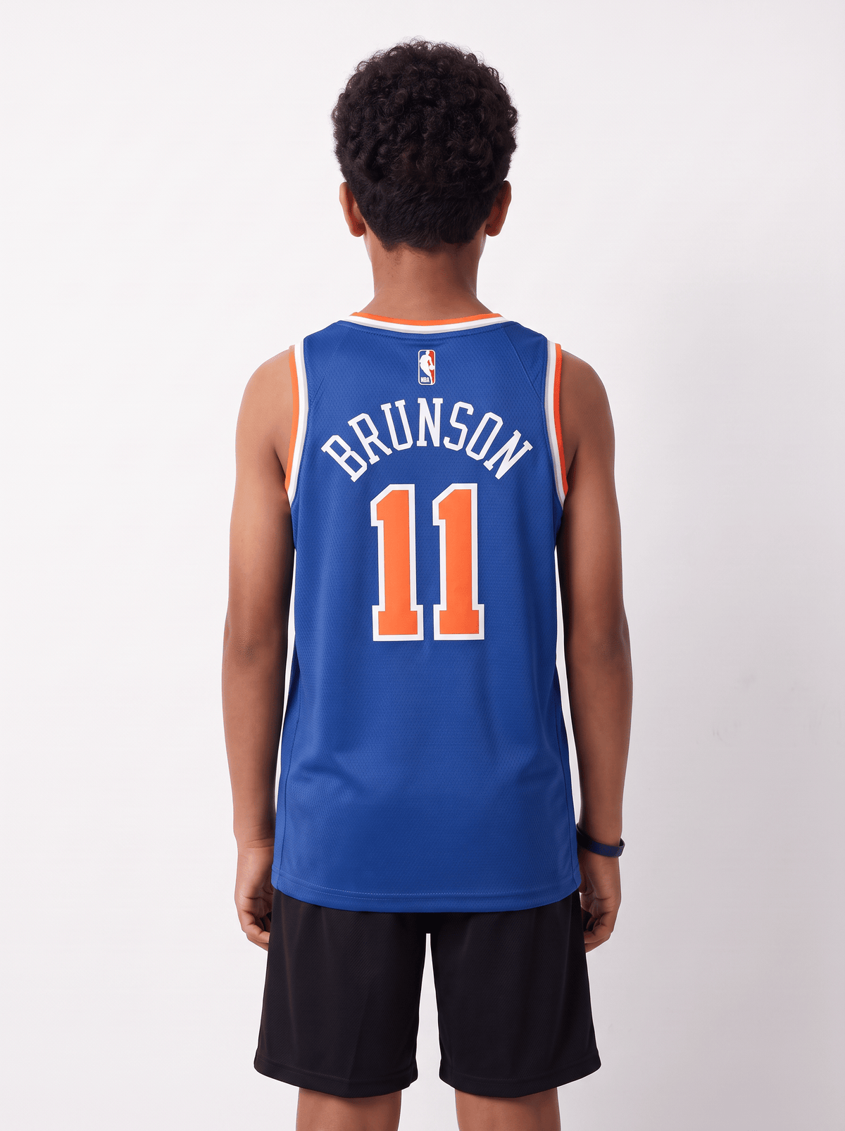 Nike Jerseys Youths Jalen Brunson New York Knicks Nike NBA Icon Jersey - Blue