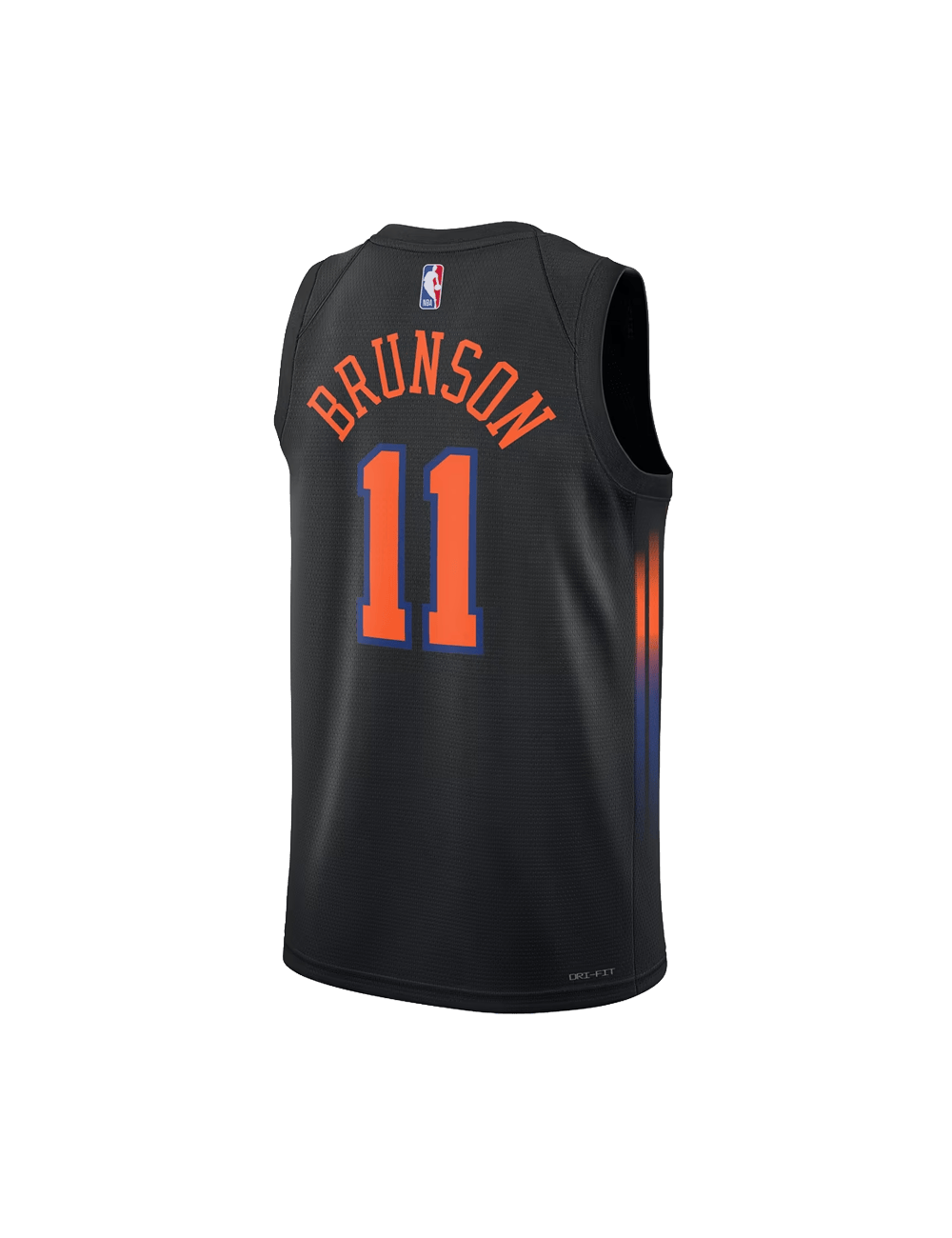Nike Jumpers Youths Jalen Brunson New York Knicks Nike NBA Statement Jersey - Black