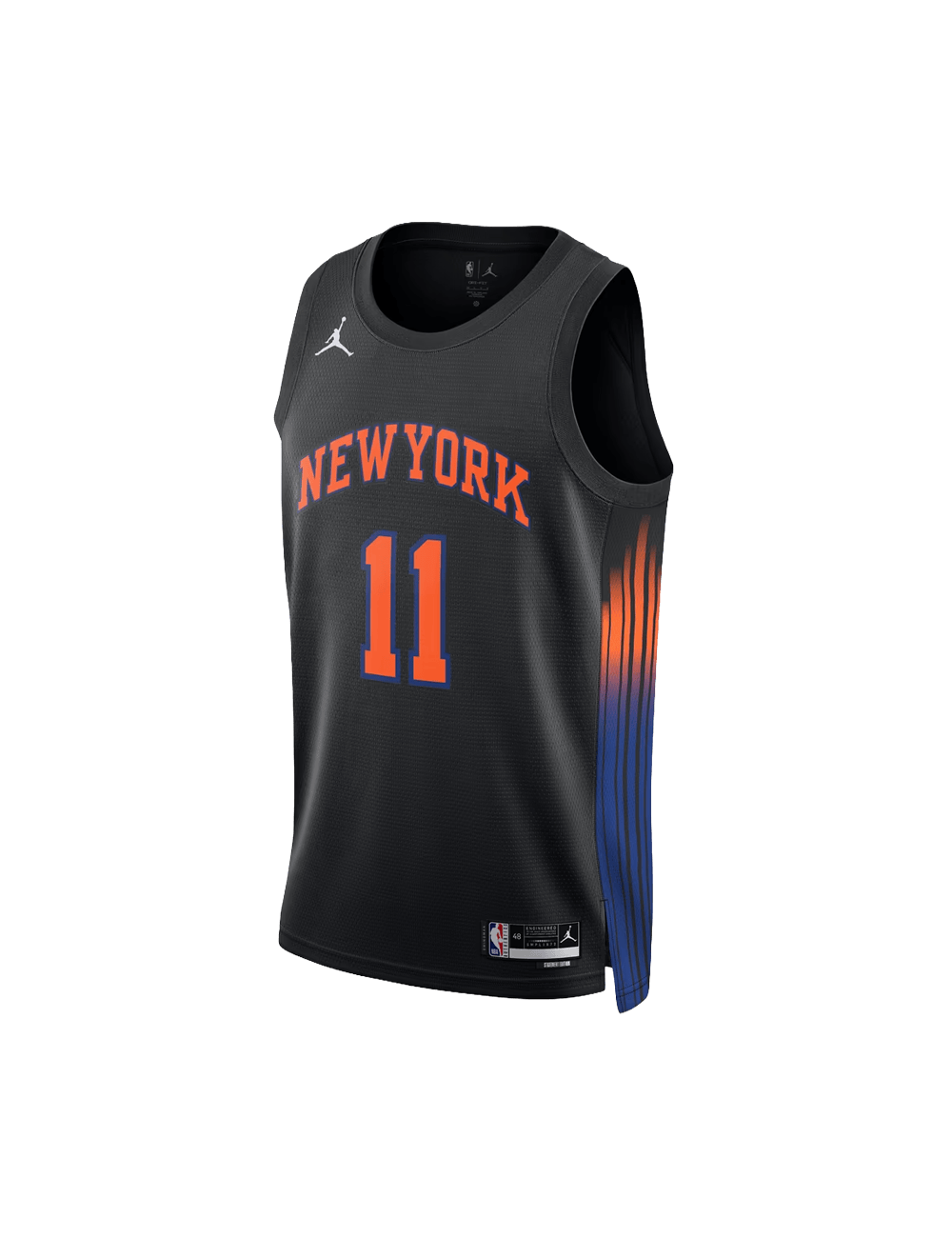 Nike Jumpers Youths Jalen Brunson New York Knicks Nike NBA Statement Jersey - Black