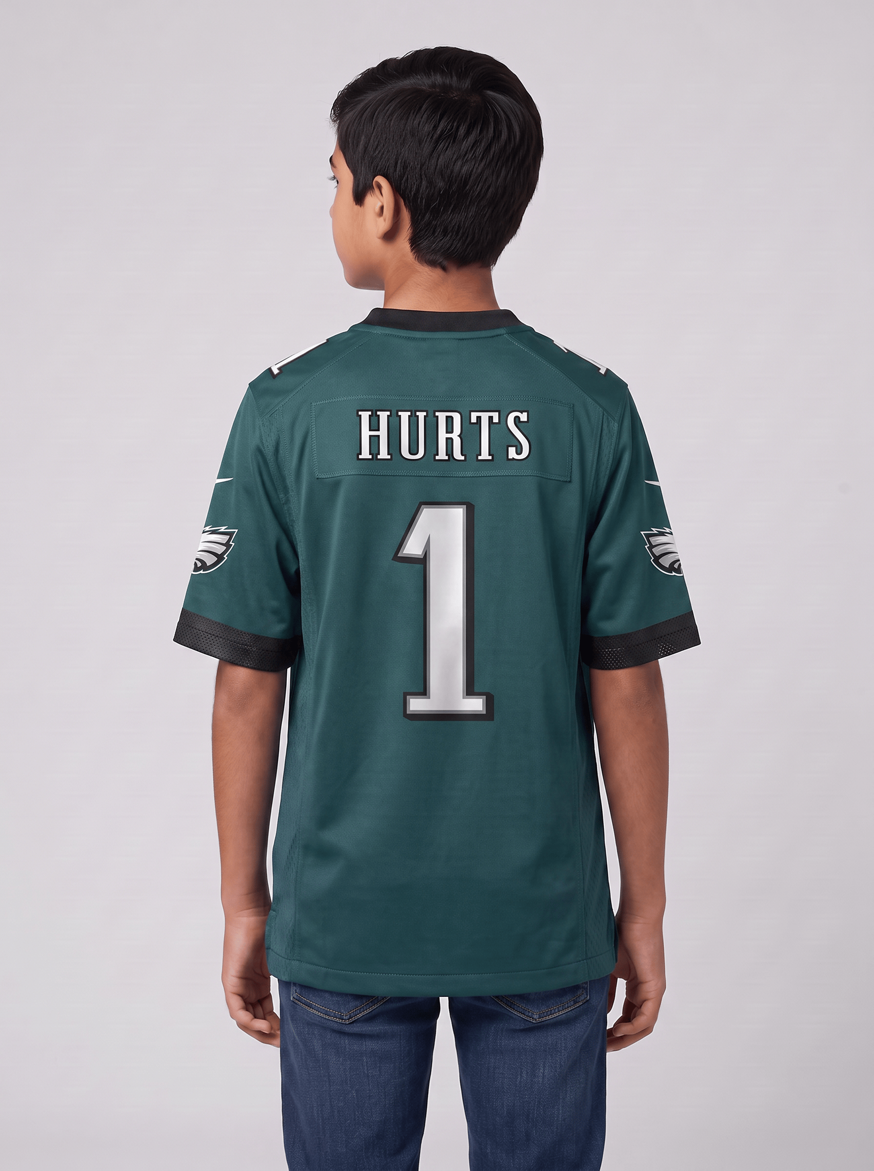 Nike Jerseys Youths Jalen Hurts Philadelphia Eagles Nike NFL Game Jersey - Green